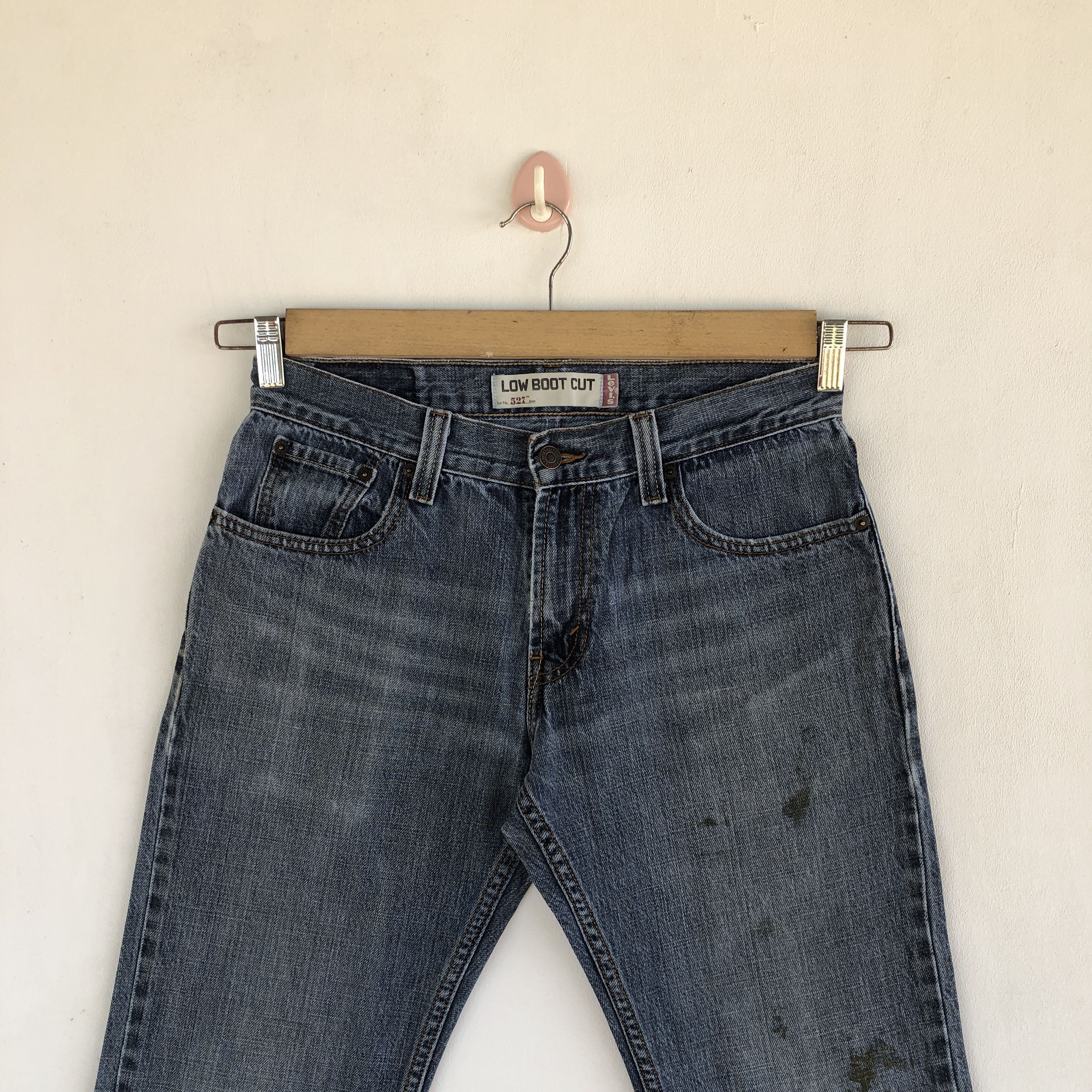 Levi's Vintage Levis Flare Jeans Levis 527 Bootcut Wide Leg Denim Size 28" / US 6 / IT 42 - 3 Thumbnail