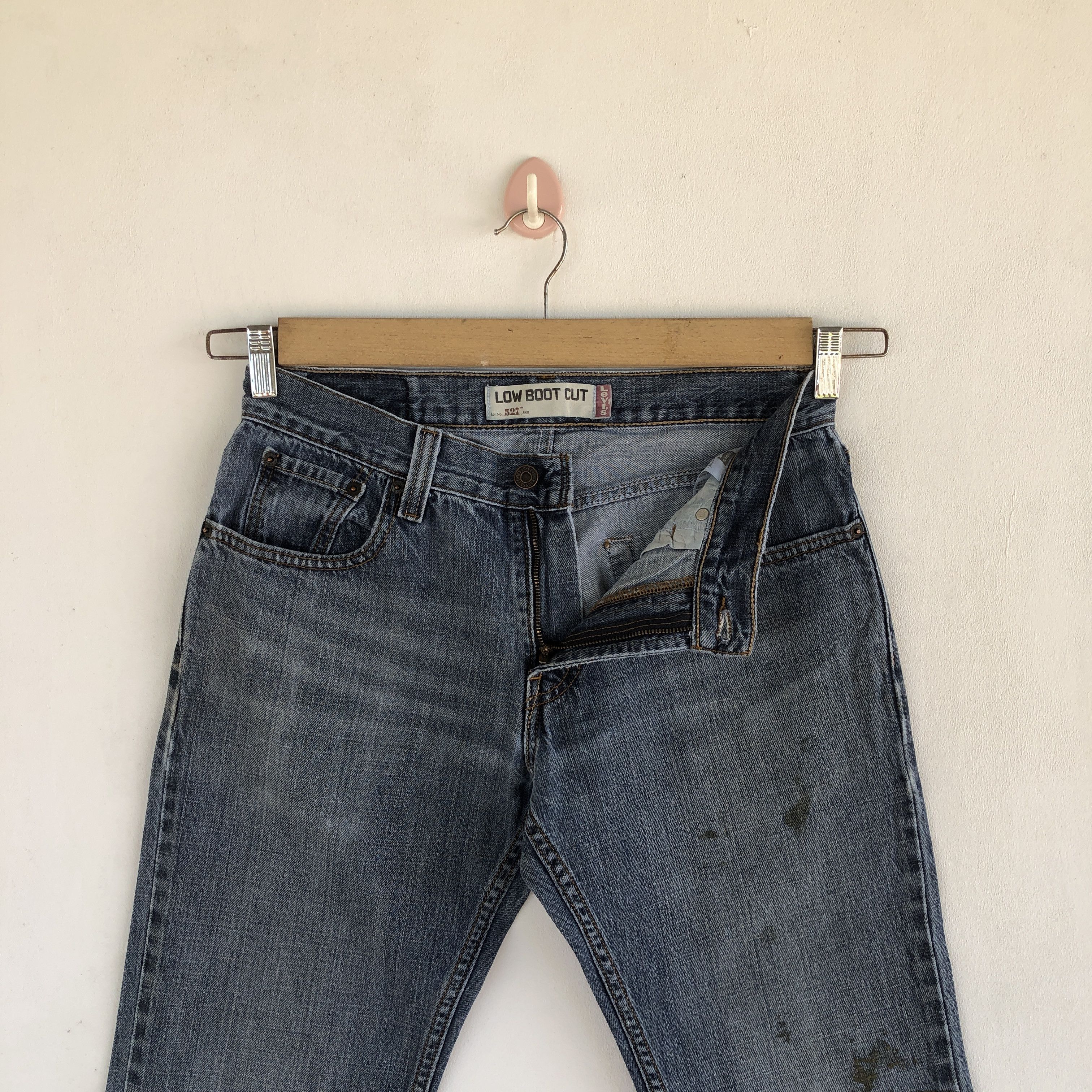 Levi's Vintage Levis Flare Jeans Levis 527 Bootcut Wide Leg Denim Size 28" / US 6 / IT 42 - 8 Thumbnail