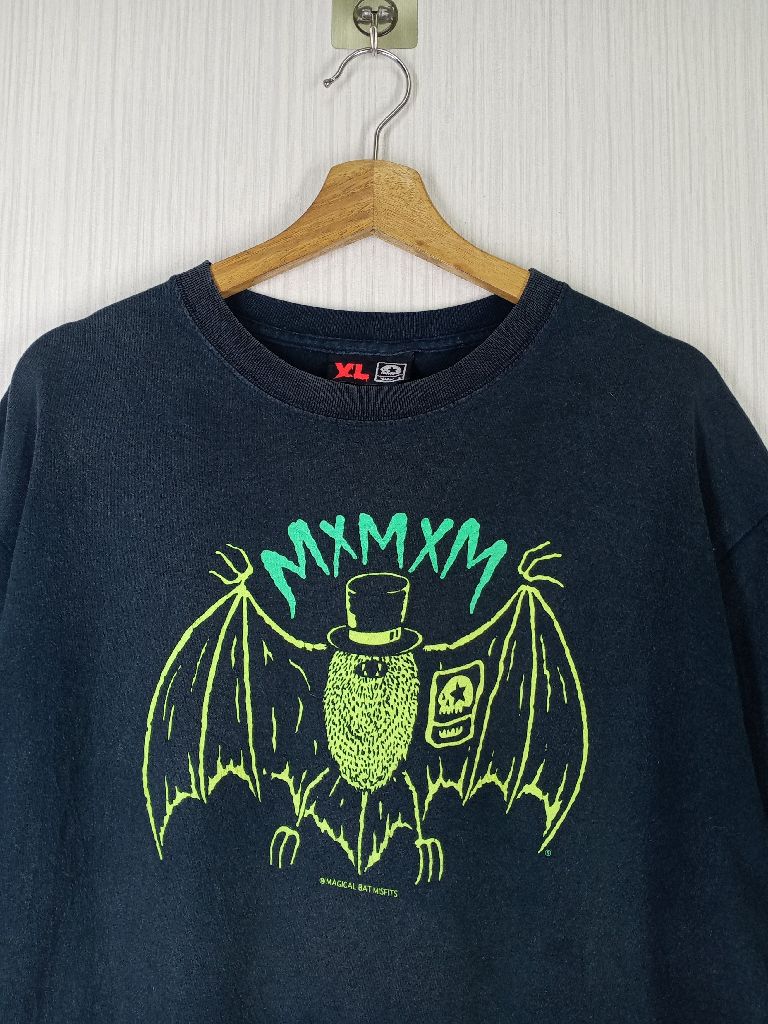 Rare Japanese MXMXM Magical Mash Misfits Skateboarding Tee
