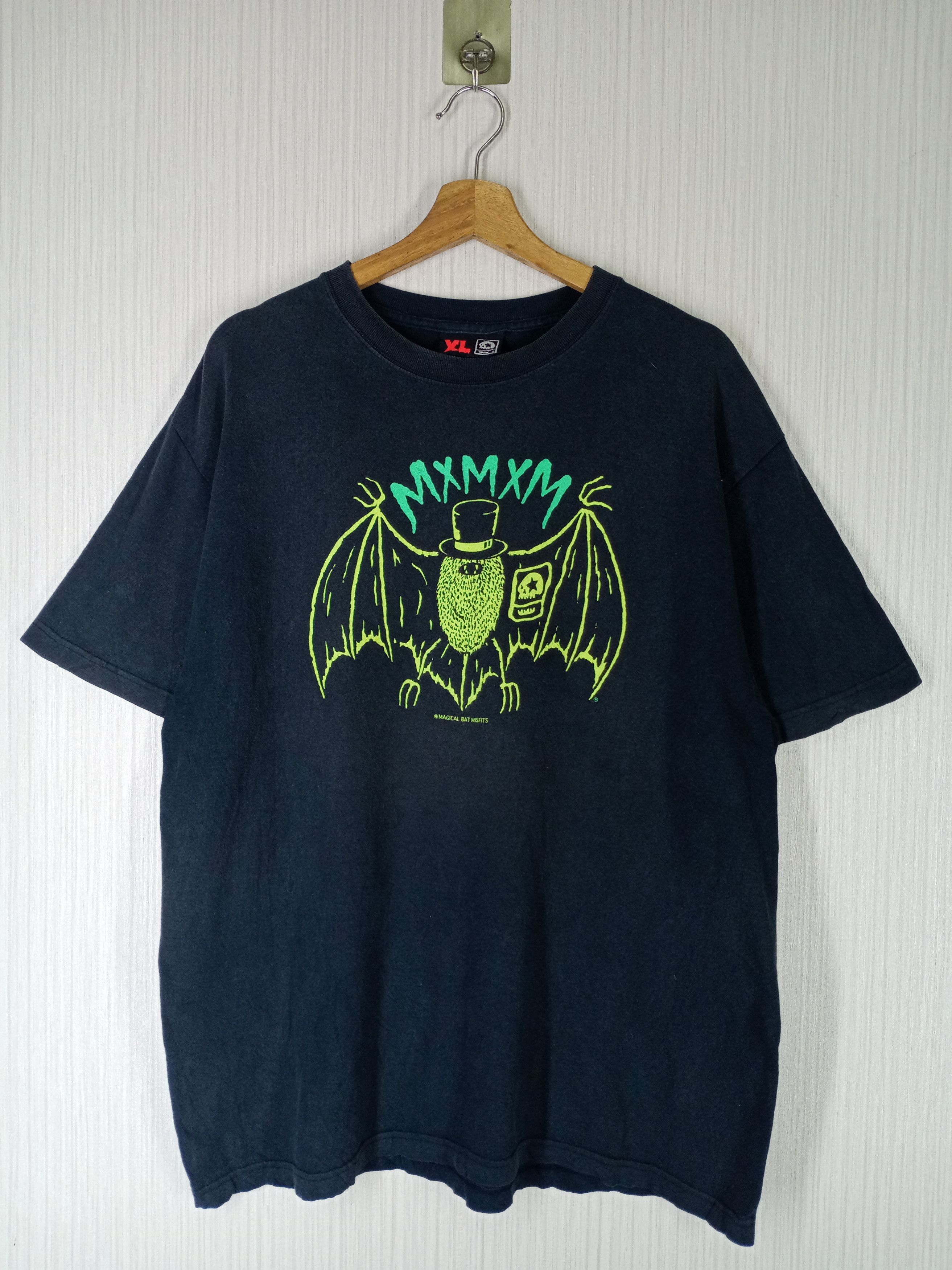 Rare Japanese MXMXM Magical Mash Misfits Skateboarding Tee