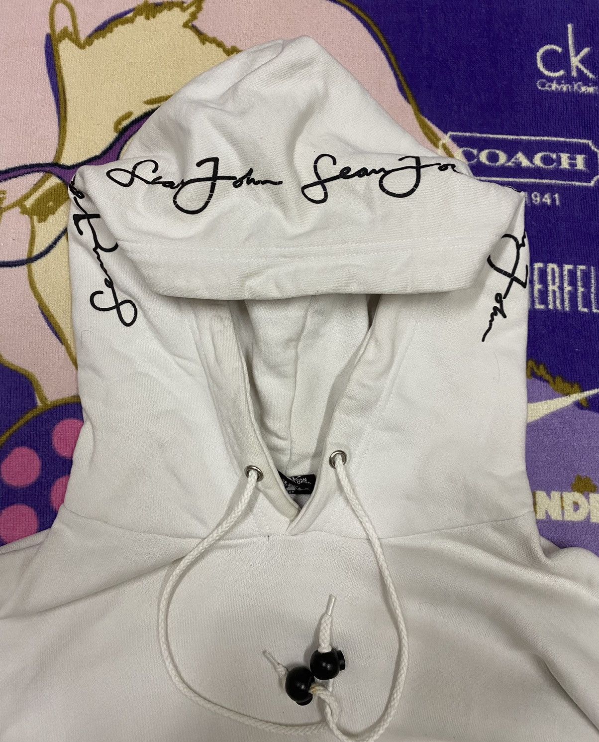Japanese Brand × Rap Tees × Sean John SEAN JOHN Hoodies Shirt x Rare Print Size US XXL / EU 58 / 5 - 5 Thumbnail