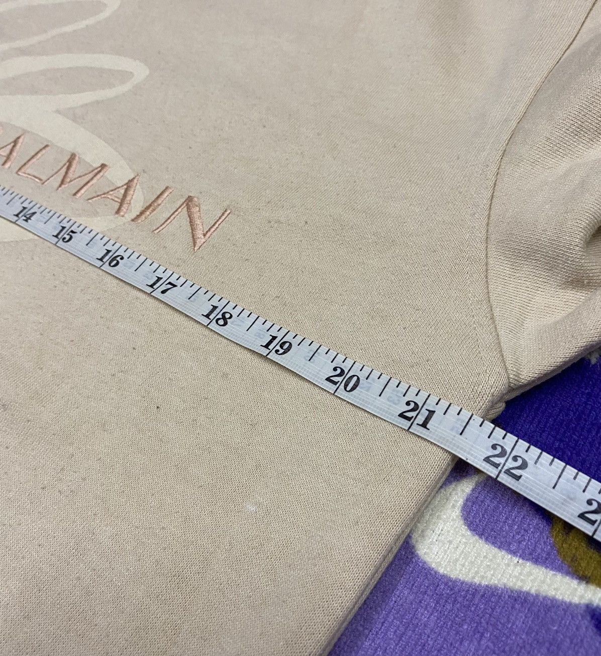 Pierre Balmain PIERRE BALMAIN PARIS Big Logo Sweatshirt x Rare Size US L / EU 52-54 / 3 - 14 Thumbnail