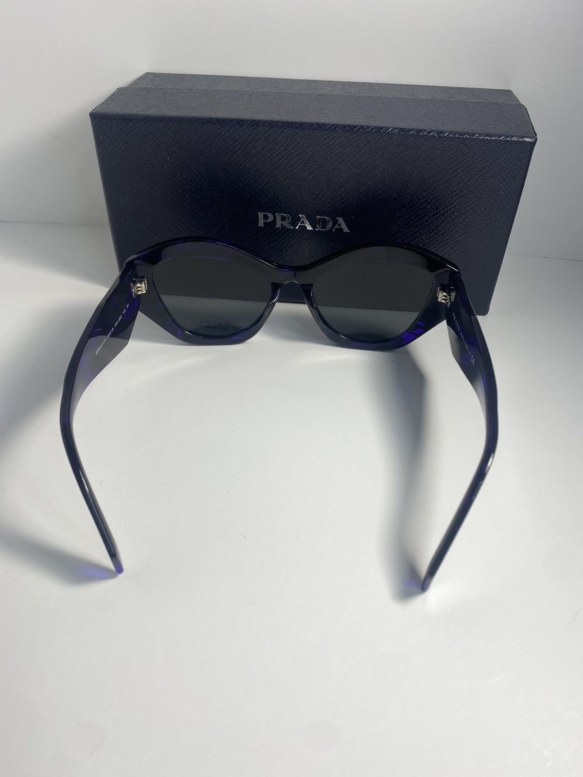 Prada Symbole SPR07Y Acetate abstract violet Sunglass