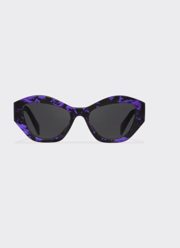 Prada Symbole SPR07Y Acetate abstract violet Sunglass