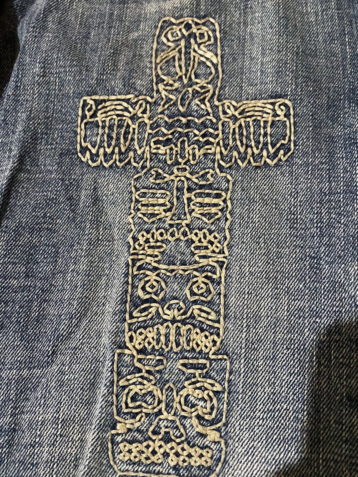 Dsquared2 💥Dsquared Native American Totem Warrior Denim Size US 33 - 5 Thumbnail