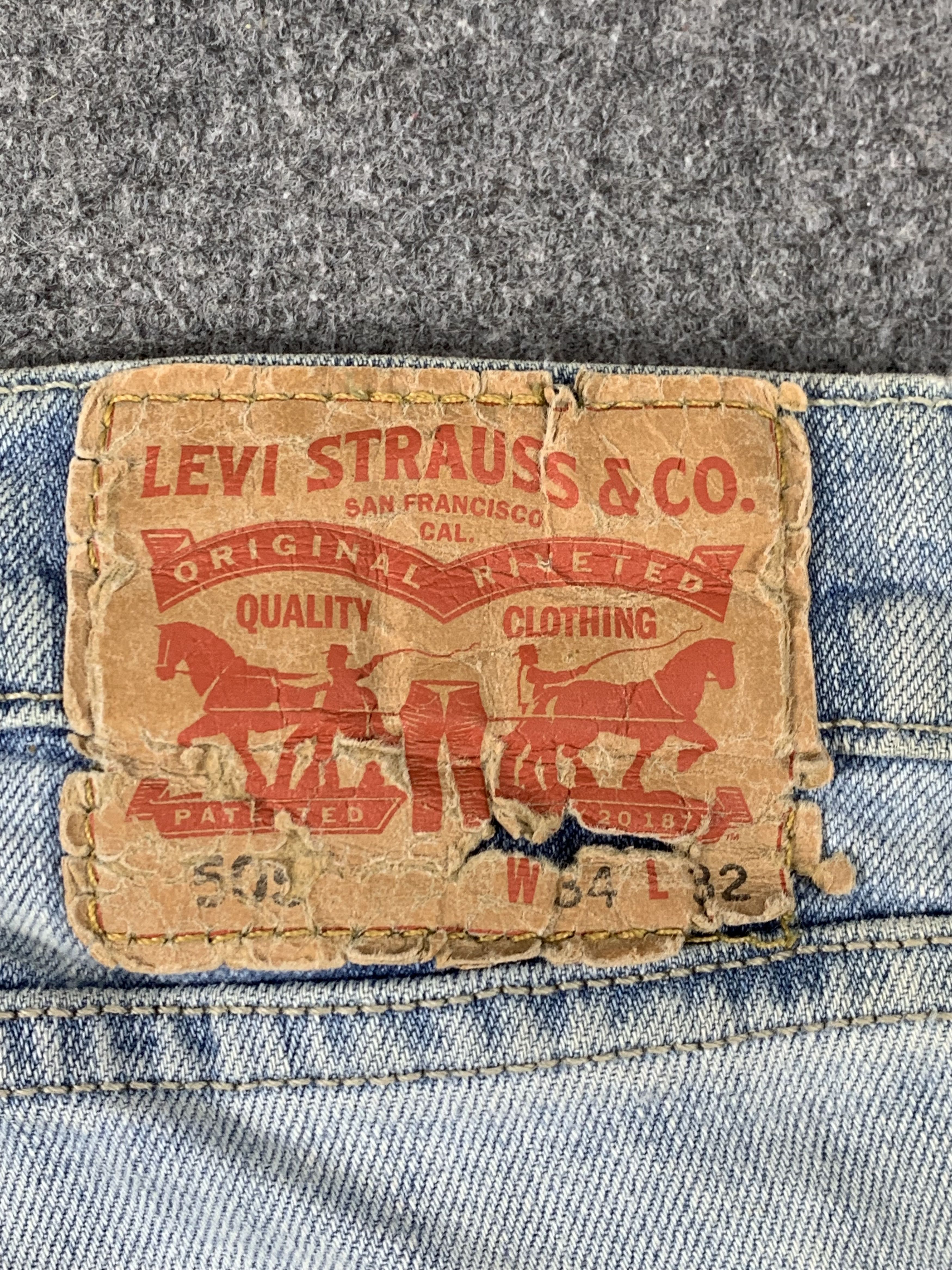 Levi's × Vintage Vintage Levis 505 Light Wash Jeans DP2024 Size US 34 / EU 50 - 5 Thumbnail