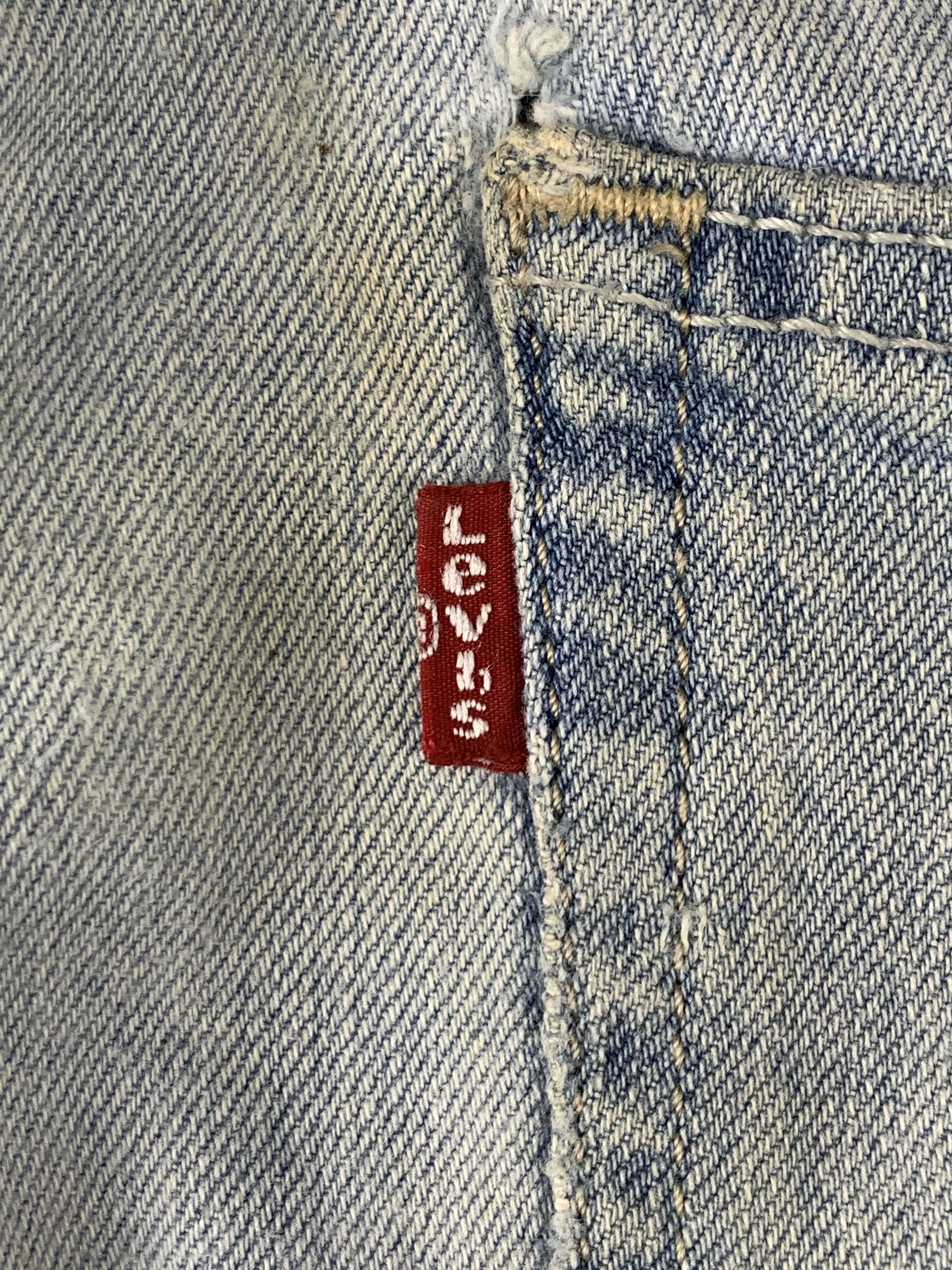 Levi's × Vintage Vintage Levis 505 Light Wash Jeans DP2024 Size US 34 / EU 50 - 6 Thumbnail
