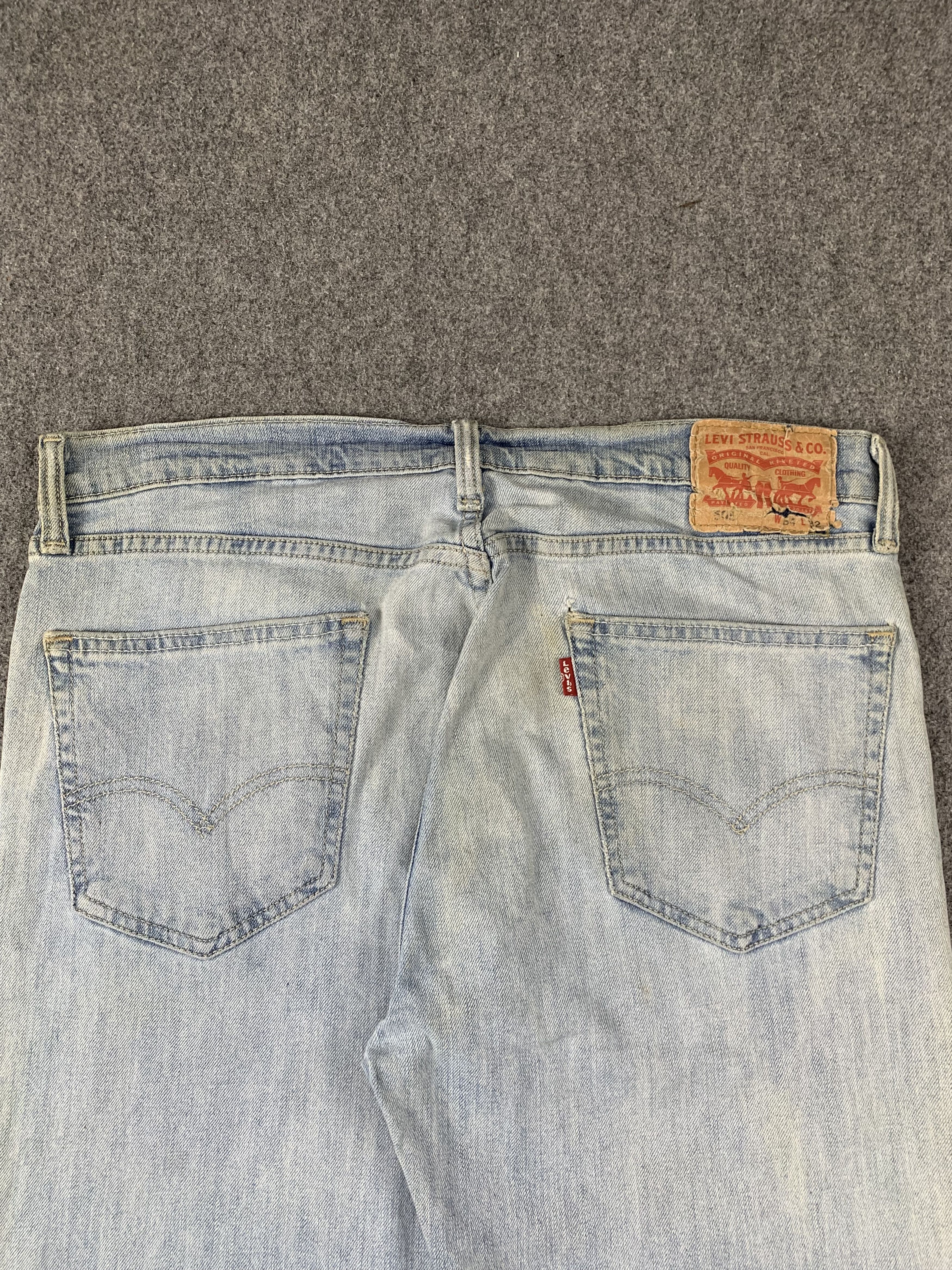 Levi's × Vintage Vintage Levis 505 Light Wash Jeans DP2024 Size US 34 / EU 50 - 4 Thumbnail
