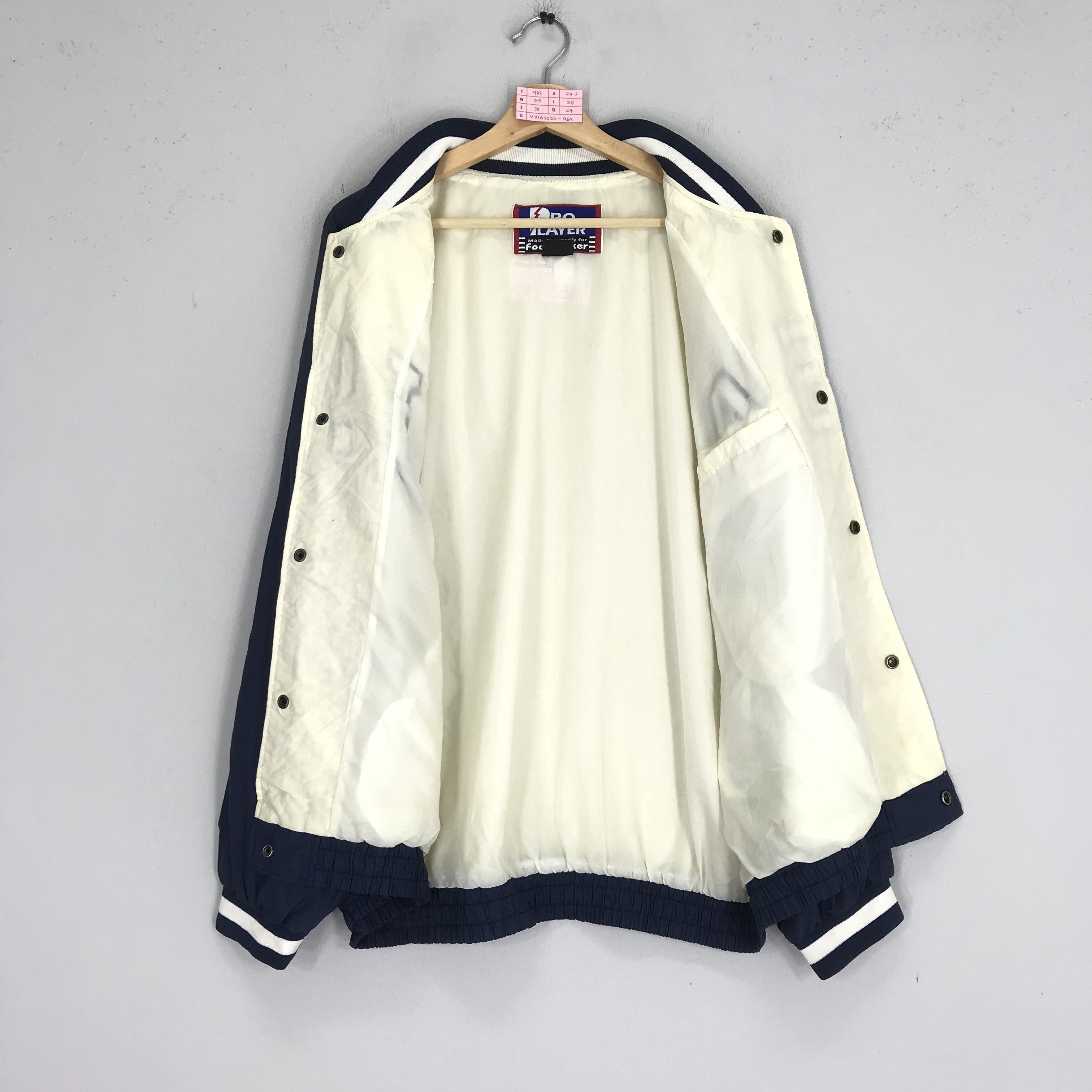 Pro Player Vintage 90s USA Varsity Jacket Baseball Big Logo Usa Size US XXL / EU 58 / 5 - 3 Thumbnail