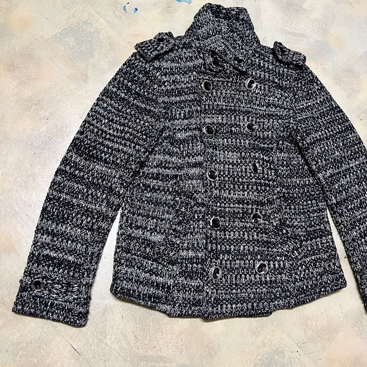 Tete Homme Tete Homme By Issey Miyake Knitwear Jacket Size M / US 6-8 / IT 42-44 - 4 Thumbnail