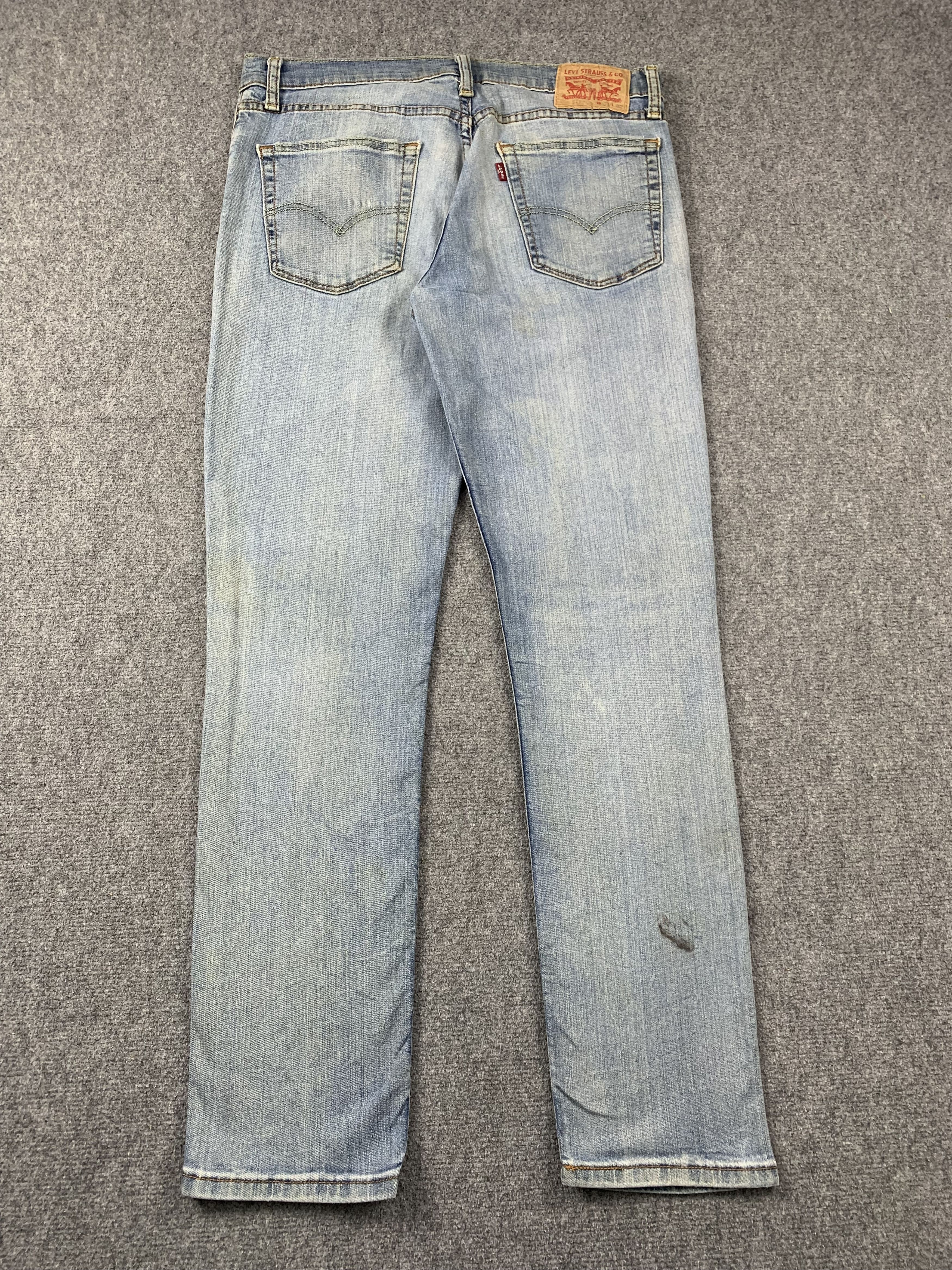 Levi's × Vintage Vintage Levis 511 Faded Blue Jeans DP2026 Size US 34 / EU 50 - 3 Thumbnail