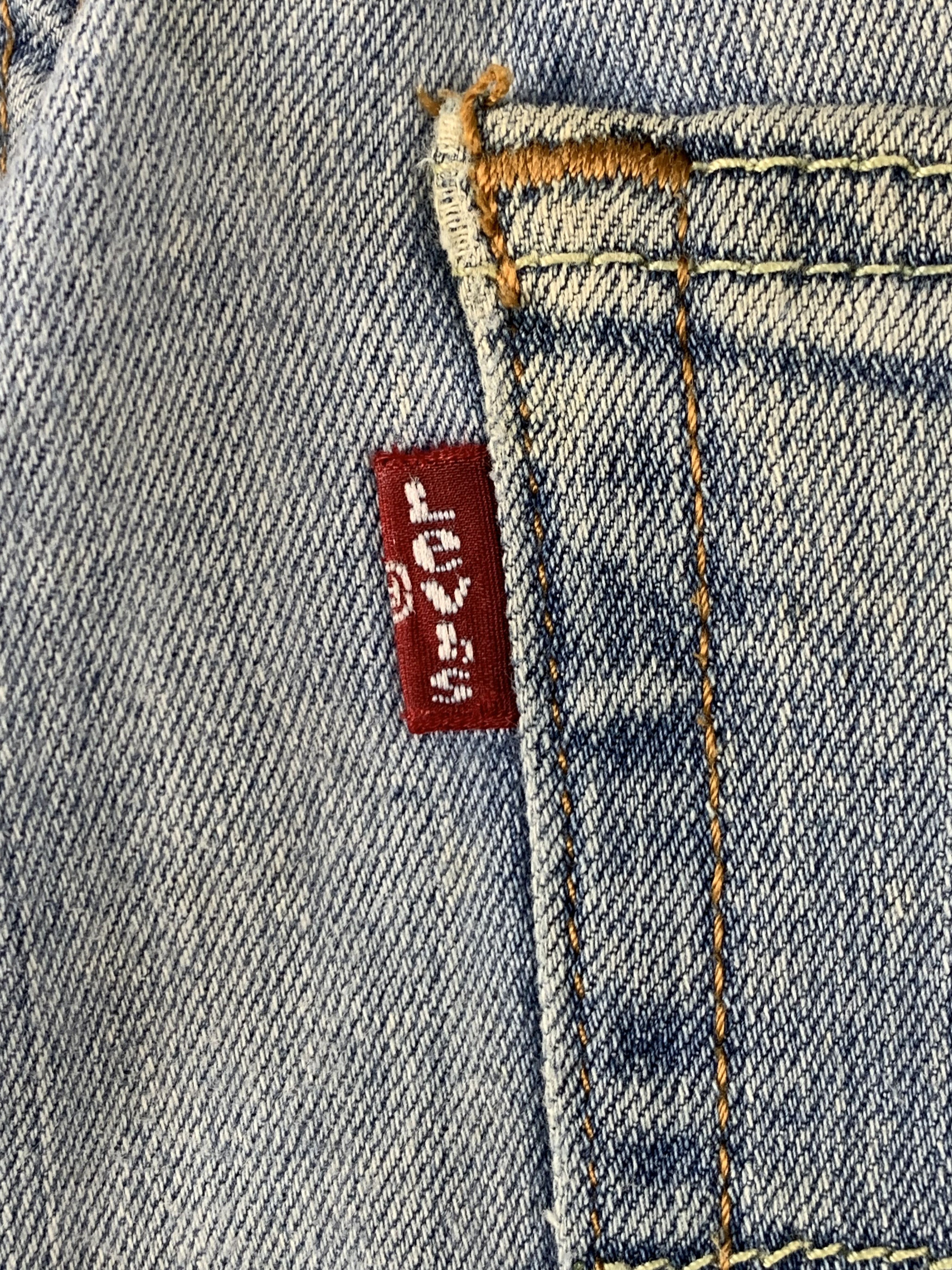 Levi's × Vintage Vintage Levis 511 Faded Blue Jeans DP2026 Size US 34 / EU 50 - 5 Thumbnail