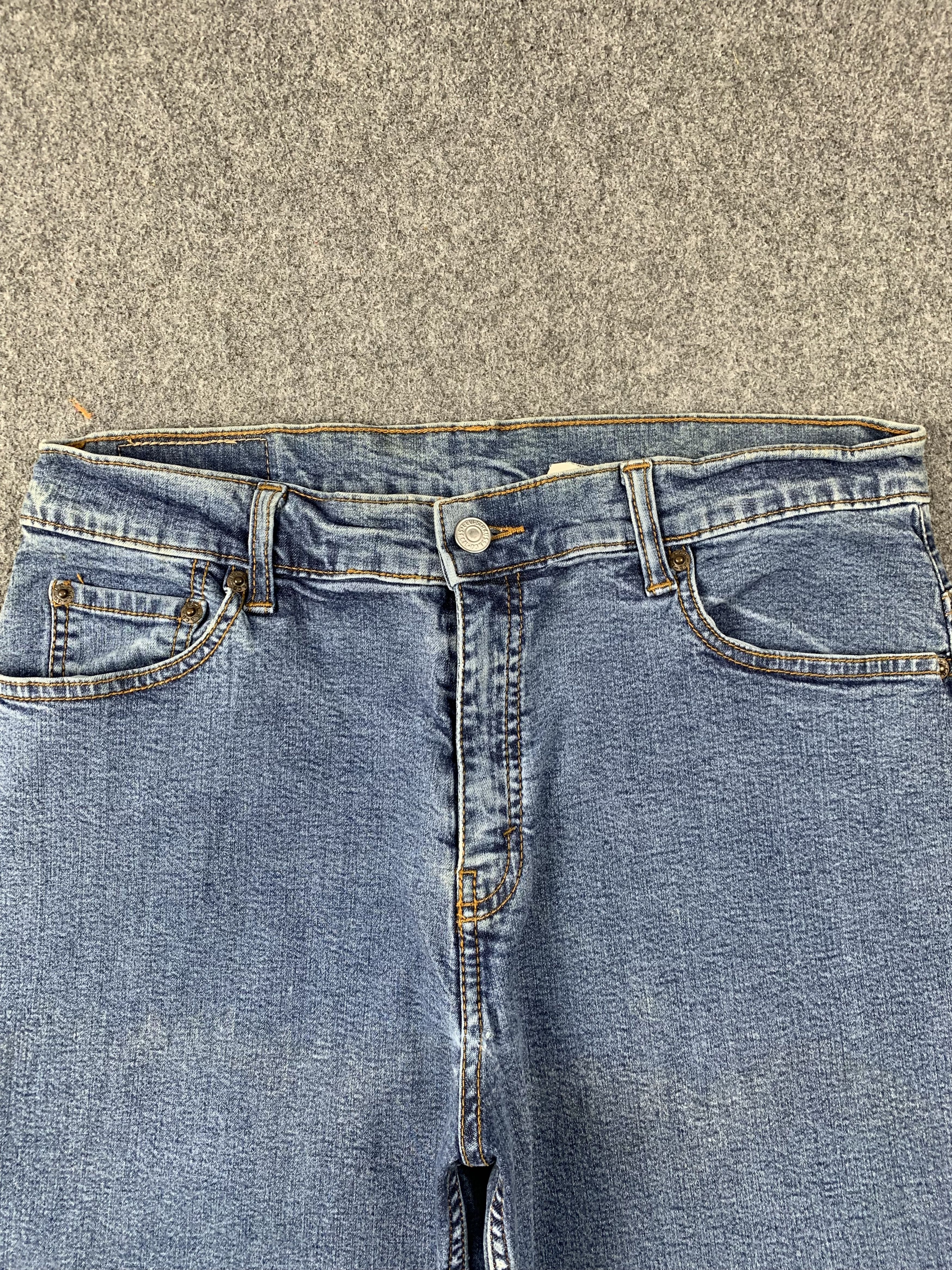 Levi's Vintage 90s Levis Light Blue Jeans DP2029 Size US 31 - 2 Thumbnail