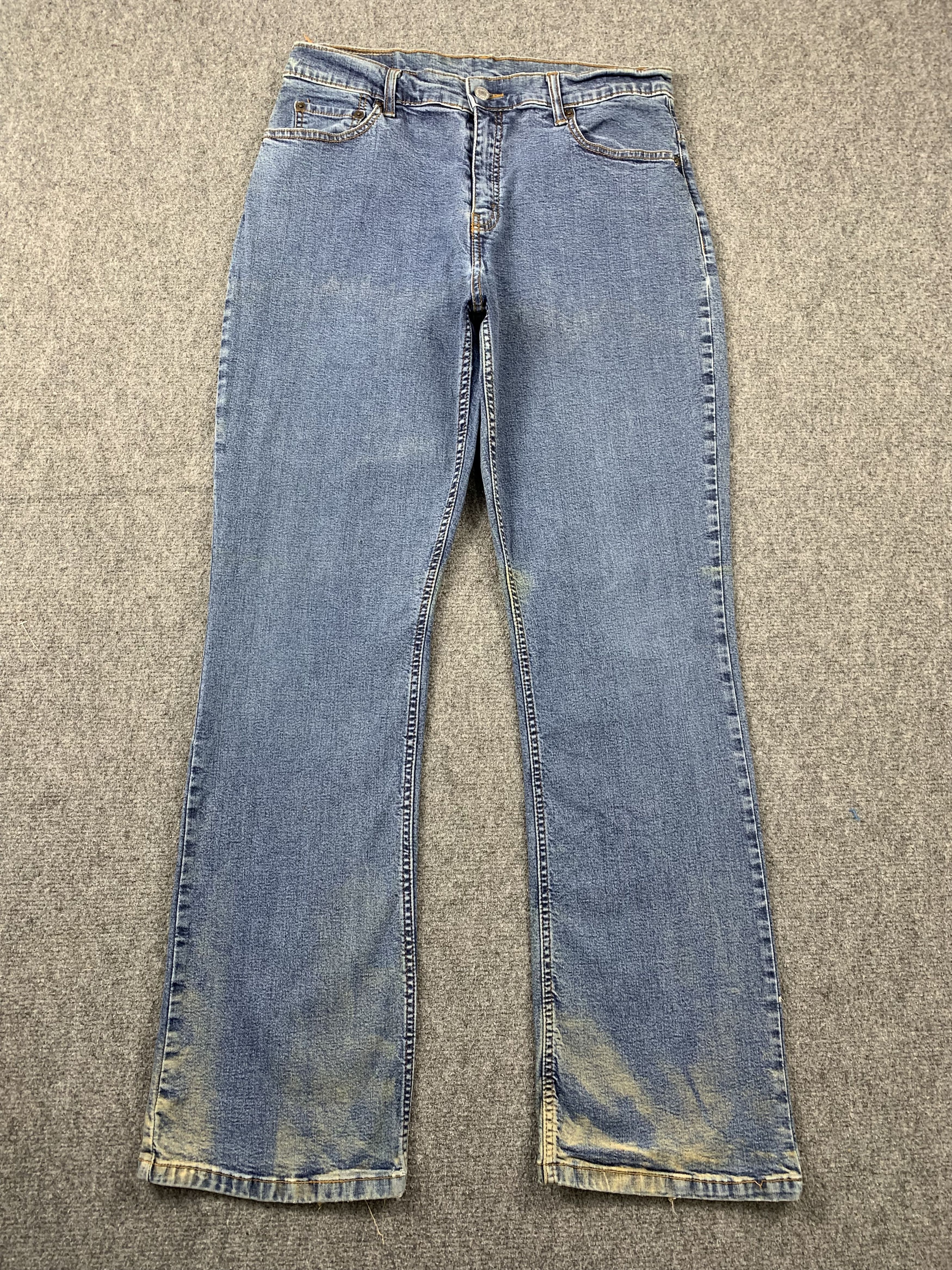 Levi's Vintage 90s Levis Light Blue Jeans DP2029 Size US 31 - 1 Thumbnail