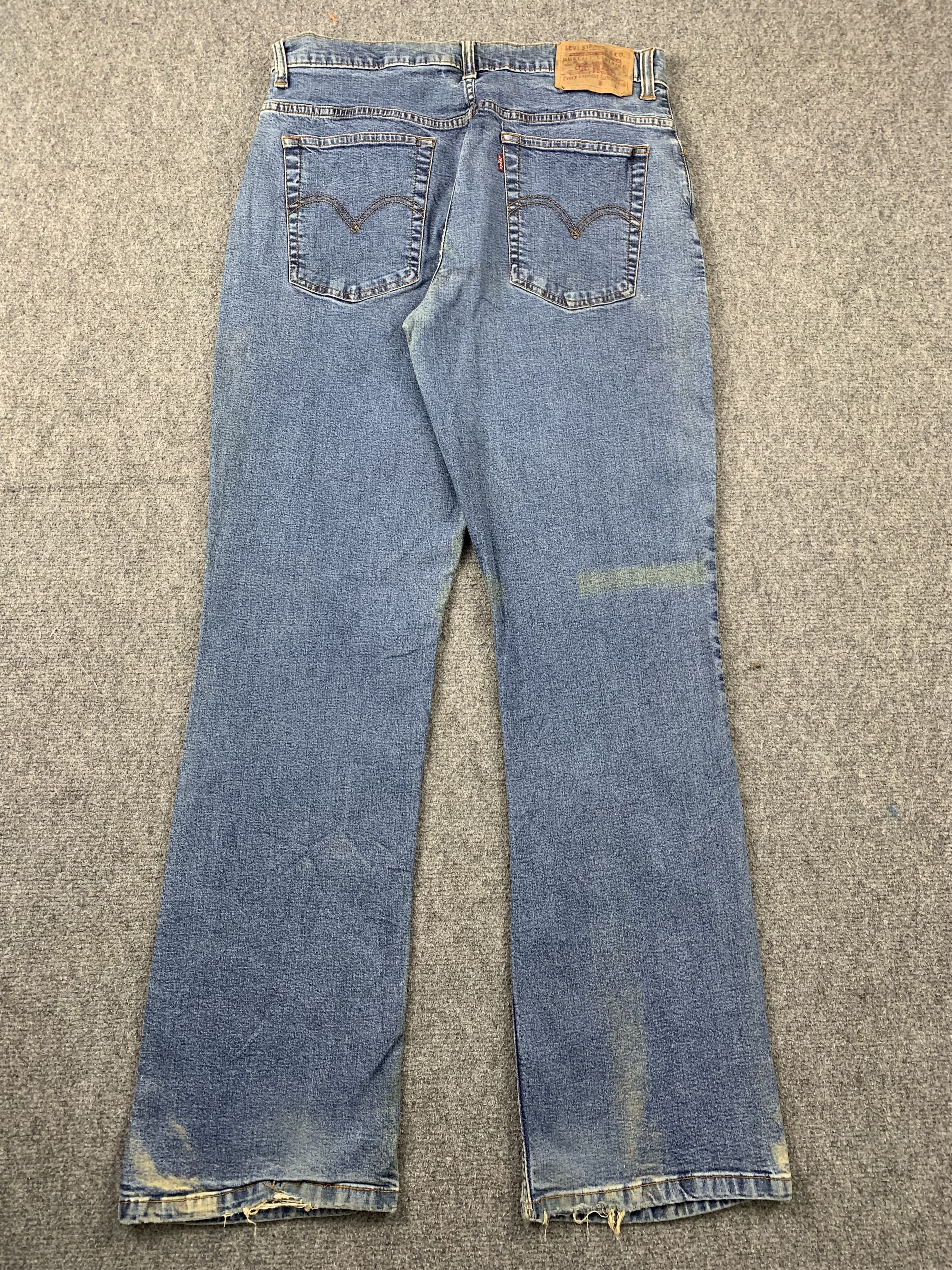 Levi's Vintage 90s Levis Light Blue Jeans DP2029 Size US 31 - 3 Thumbnail