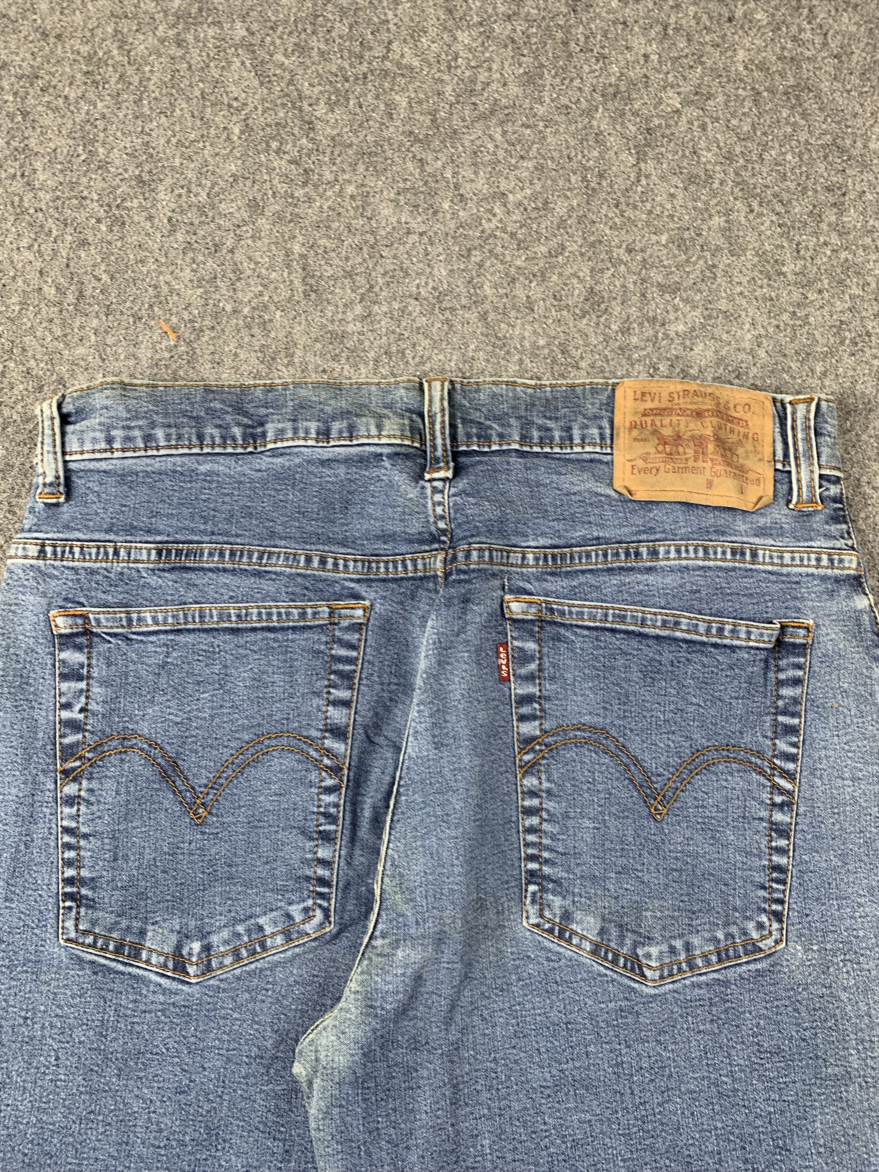 Levi's Vintage 90s Levis Light Blue Jeans DP2029 Size US 31 - 4 Thumbnail