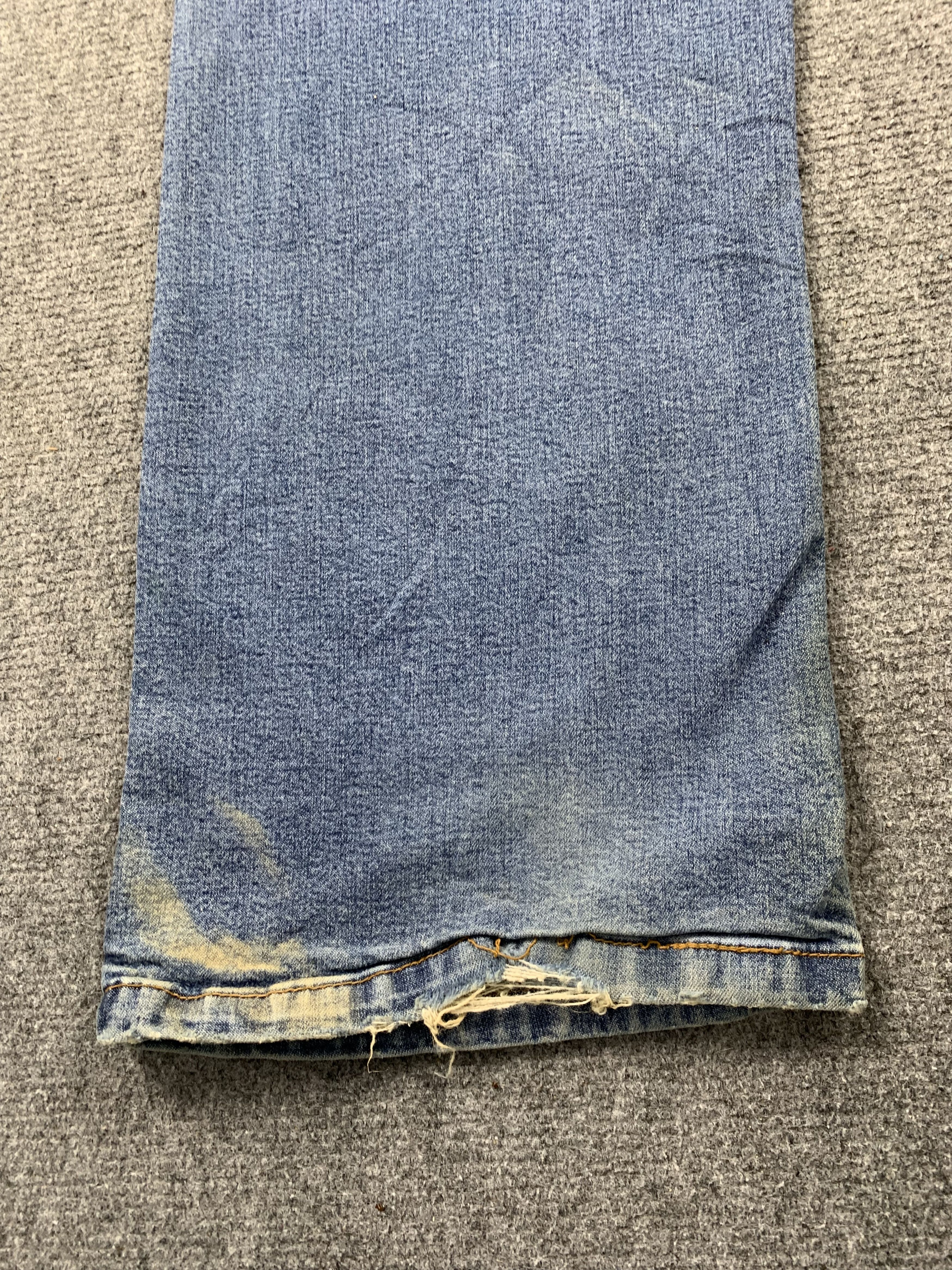 Levi's Vintage 90s Levis Light Blue Jeans DP2029 Size US 31 - 20 Thumbnail