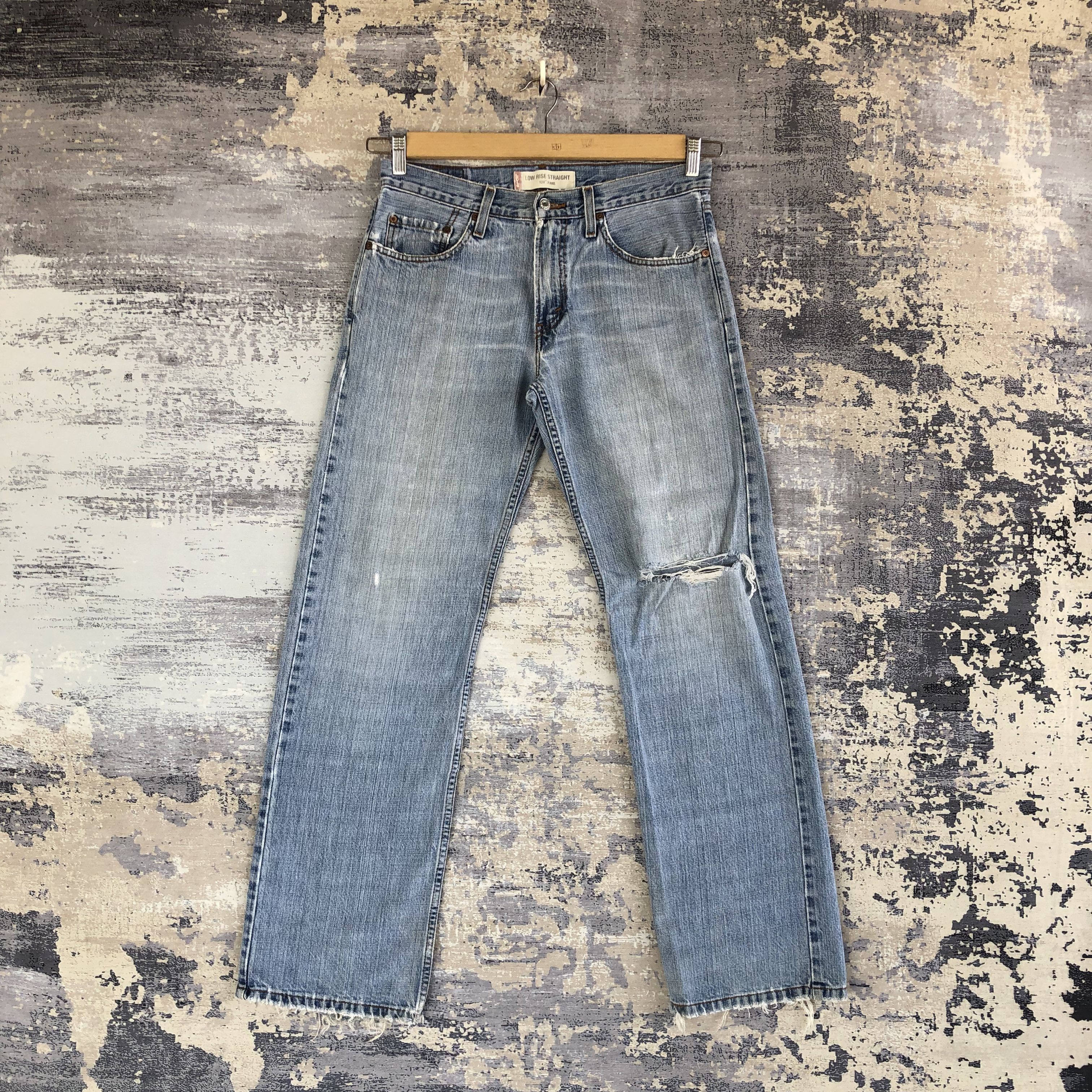 Levis Distressed Sun Faded Jenas Levis Light Wash Denim