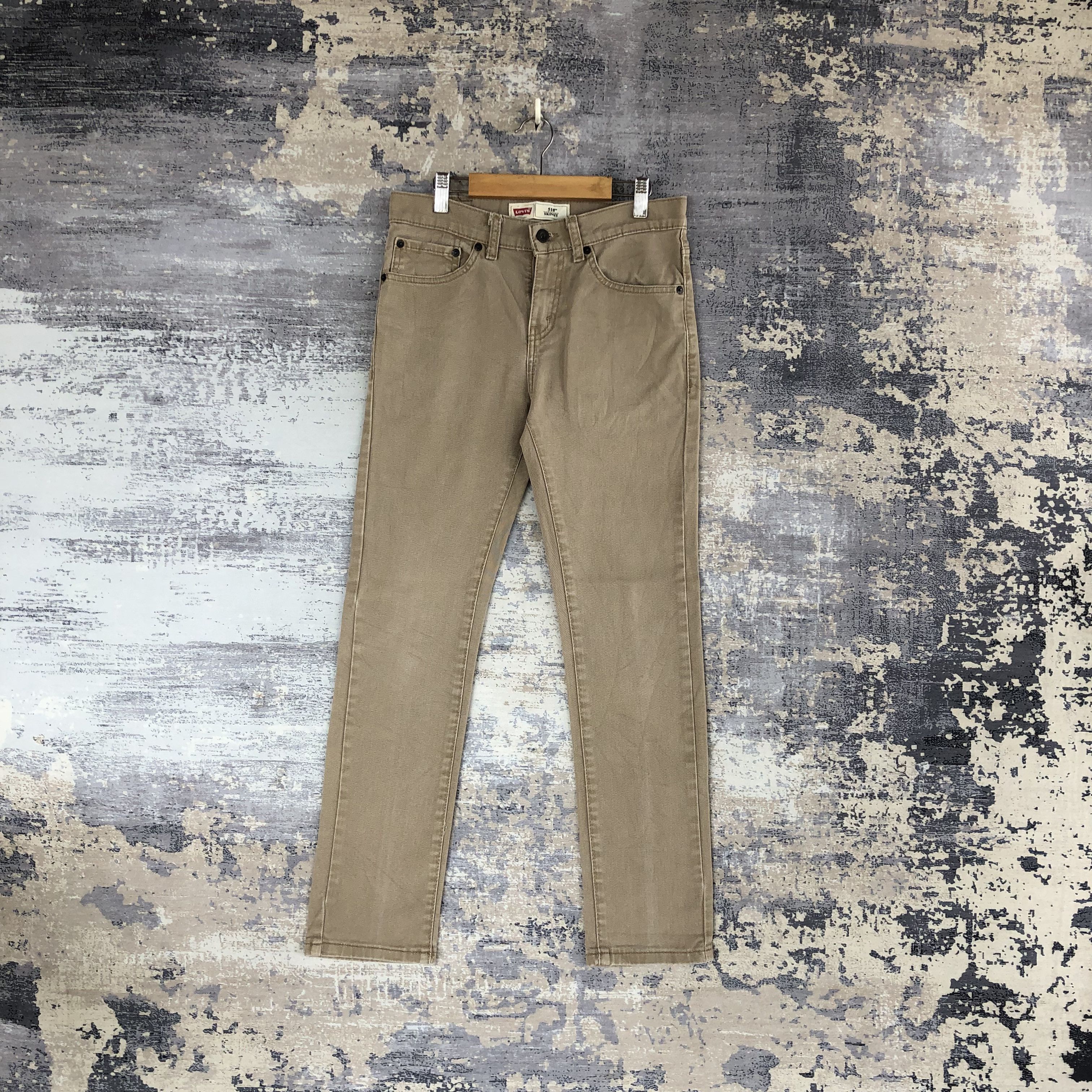 Levi's Vintage Levi's Jeans Levis Brown Skinny Denim Pants Size 28" / US 6 / IT 42 - 1 Thumbnail