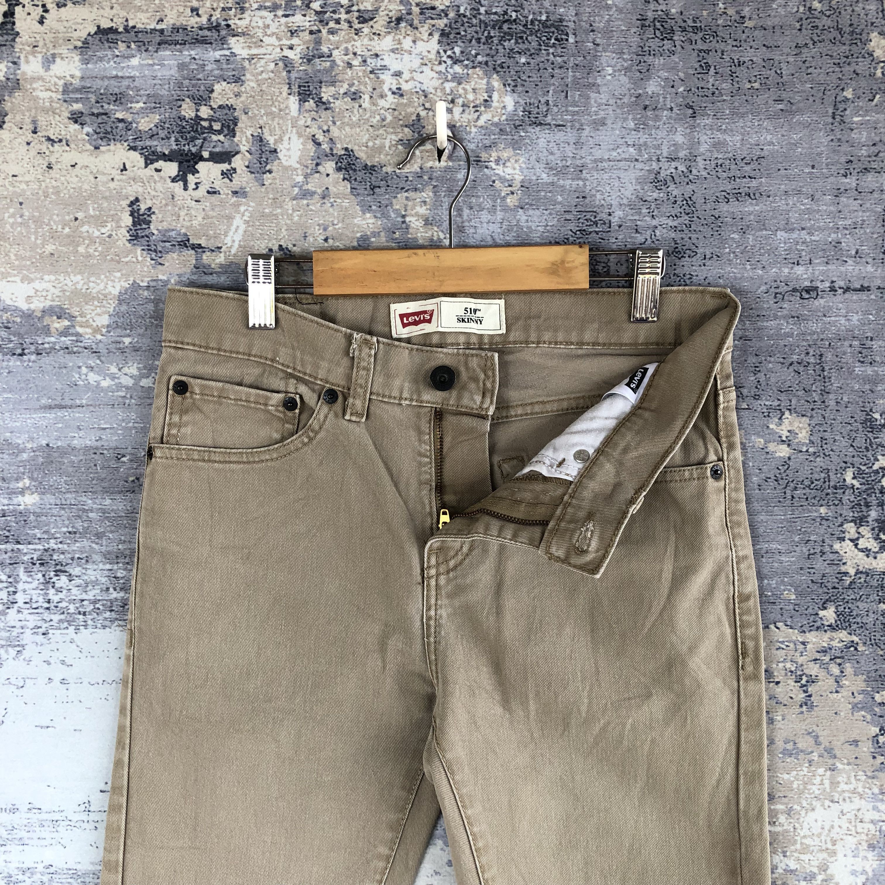 Levi's Vintage Levi's Jeans Levis Brown Skinny Denim Pants Size 28" / US 6 / IT 42 - 6 Thumbnail