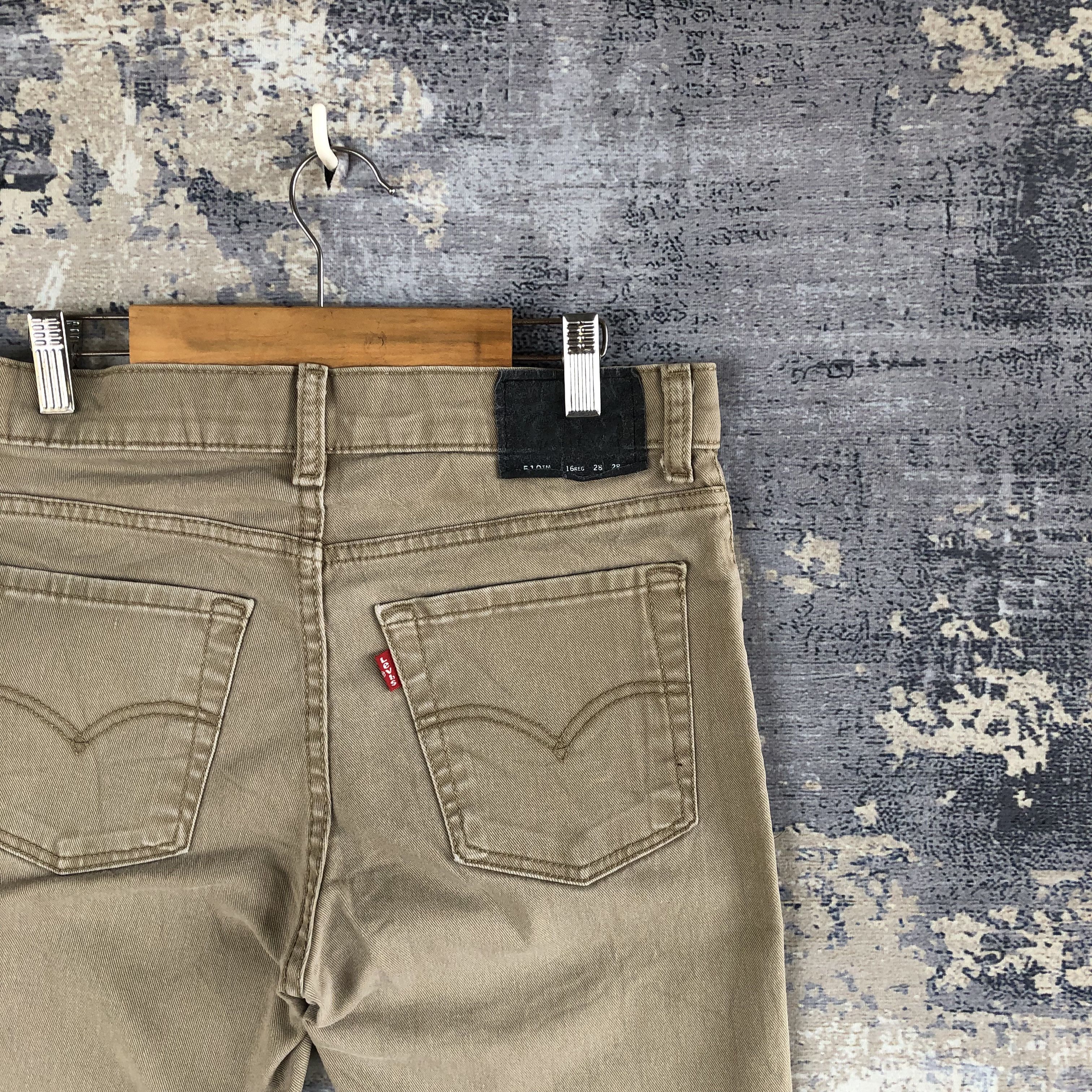 Levi's Vintage Levi's Jeans Levis Brown Skinny Denim Pants Size 28" / US 6 / IT 42 - 5 Thumbnail