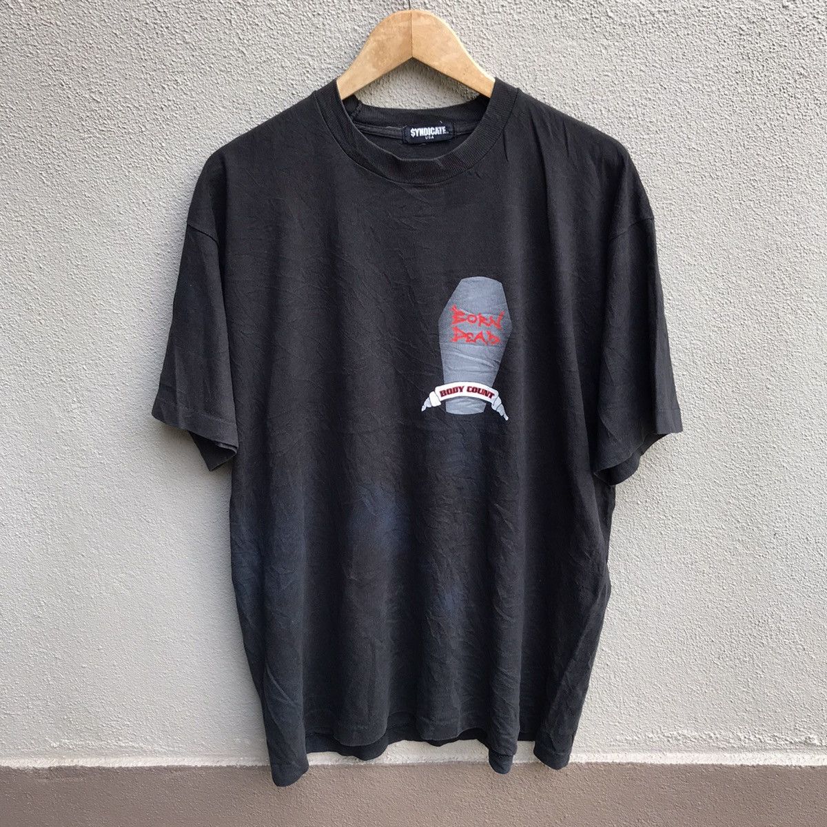 Band Tees Vintage 90s BODY COUNT band tee ice T rapper syndicate Size US XL / EU 56 / 4 - 1 Thumbnail