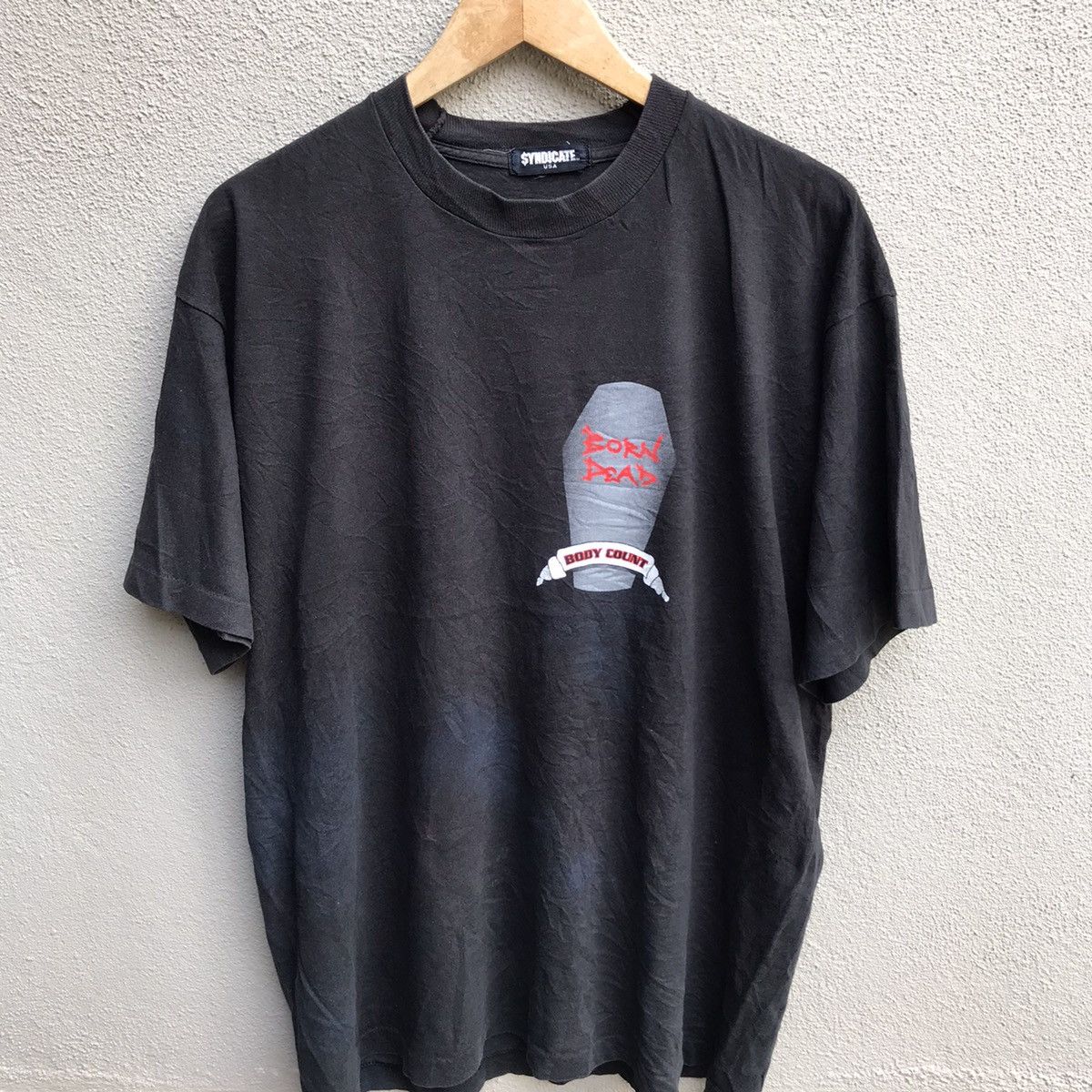 Band Tees Vintage 90s BODY COUNT band tee ice T rapper syndicate Size US XL / EU 56 / 4 - 2 Thumbnail