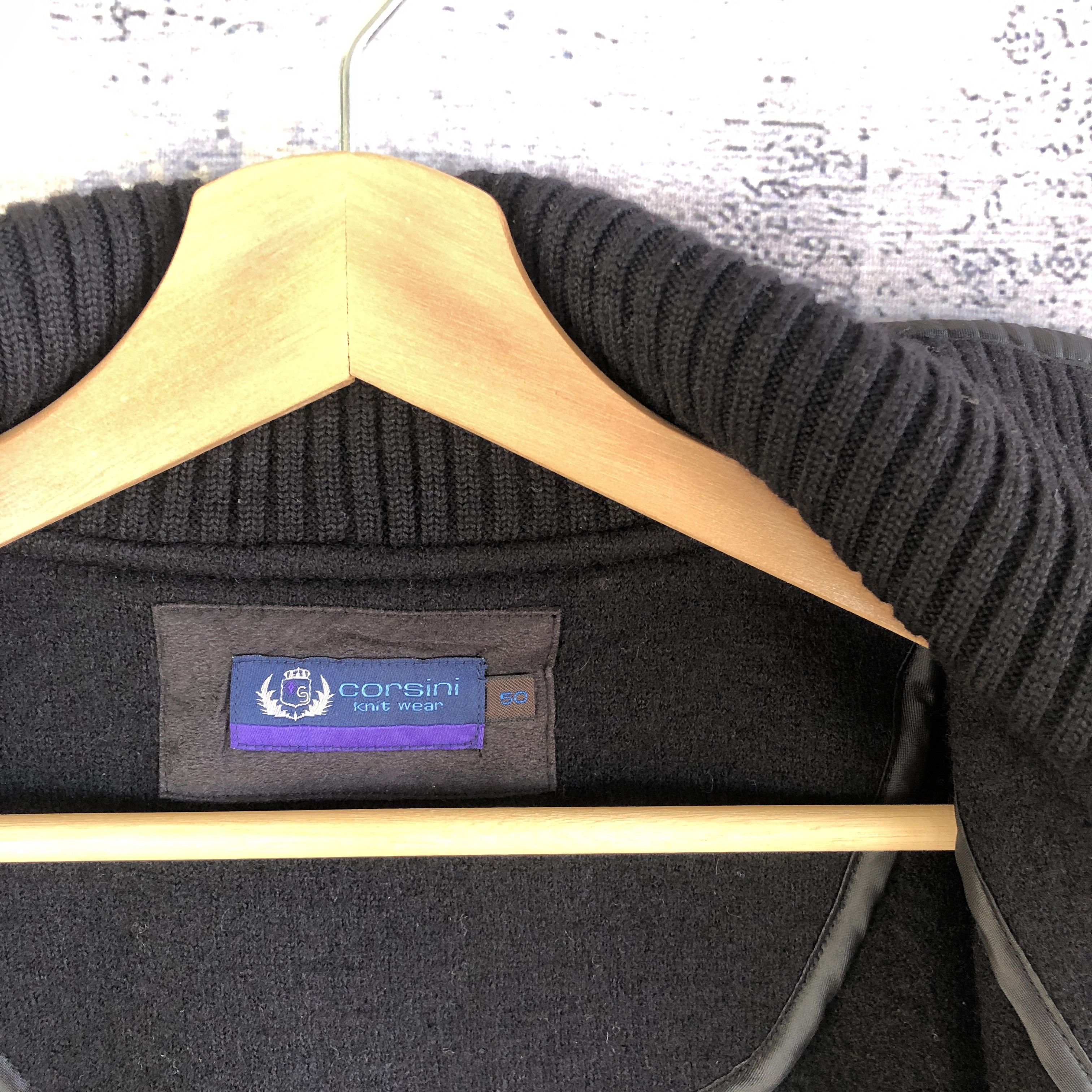 Vintage Vintage Corsoni Wool Jacket Bondage Japanese Wool Jacket Size US L / EU 52-54 / 3 - 9 Thumbnail