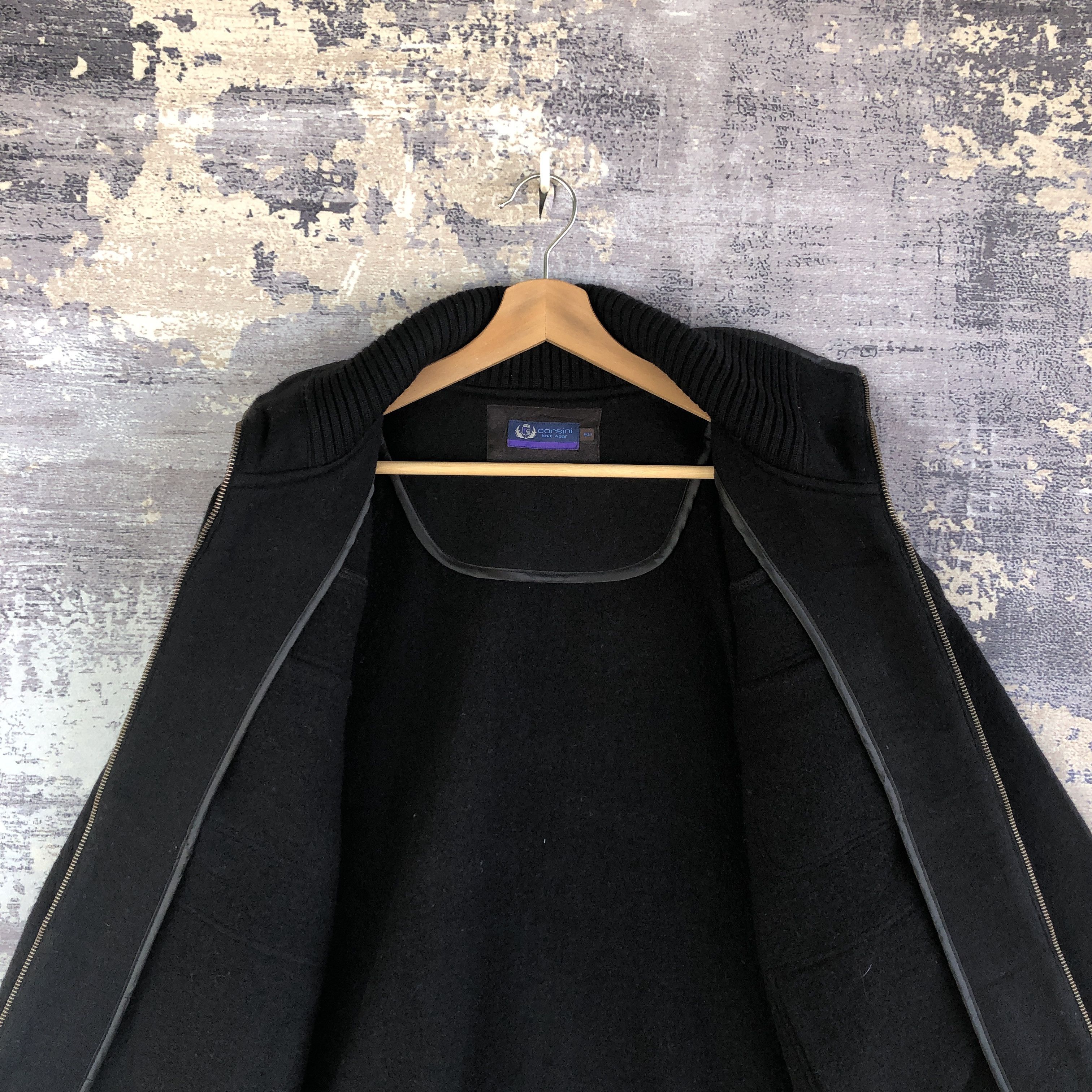 Vintage Vintage Corsoni Wool Jacket Bondage Japanese Wool Jacket Size US L / EU 52-54 / 3 - 8 Thumbnail
