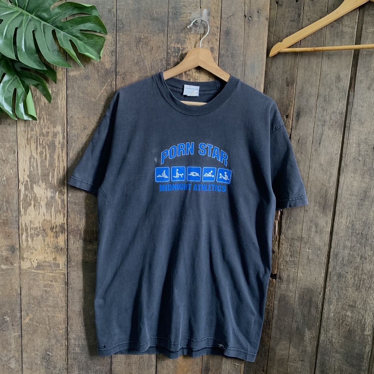 Vintage Pornstar Midnight Athletics Tshirt