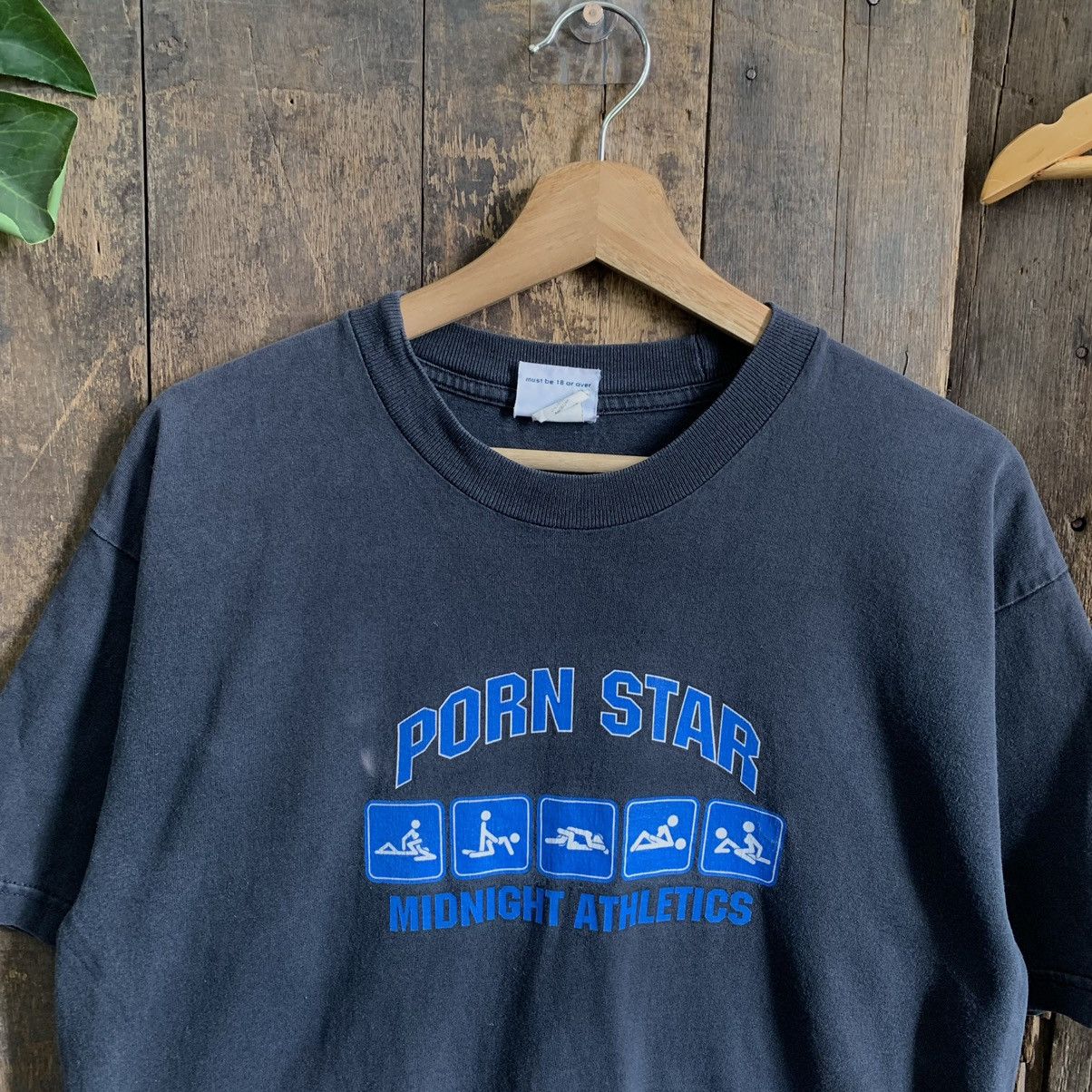 Vintage Pornstar Midnight Athletics Tshirt