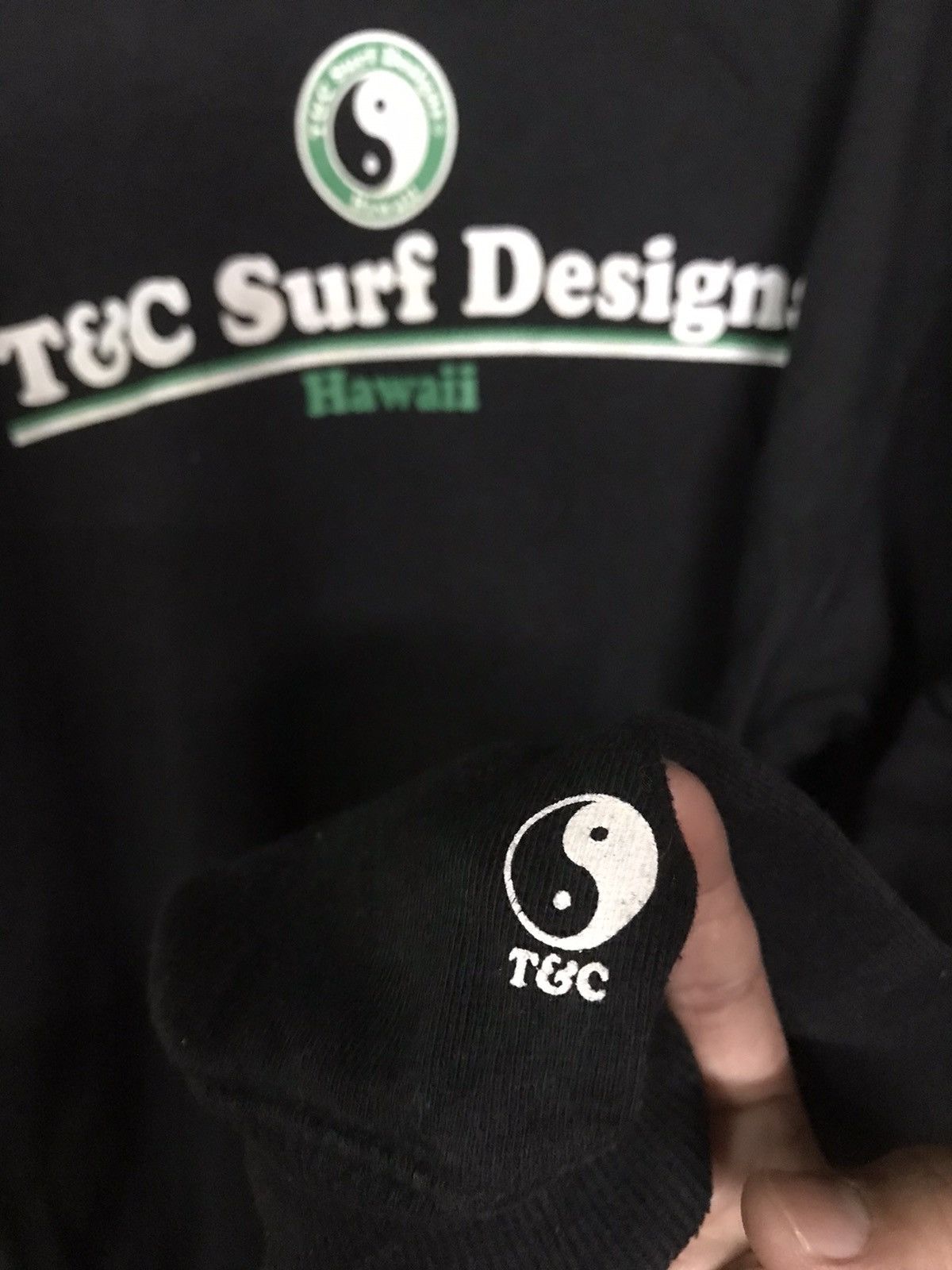 The Unbranded Brand T & C Sweatshirt Big Logo Crewneck Pullover Size US XL / EU 56 / 4 - 5 Thumbnail