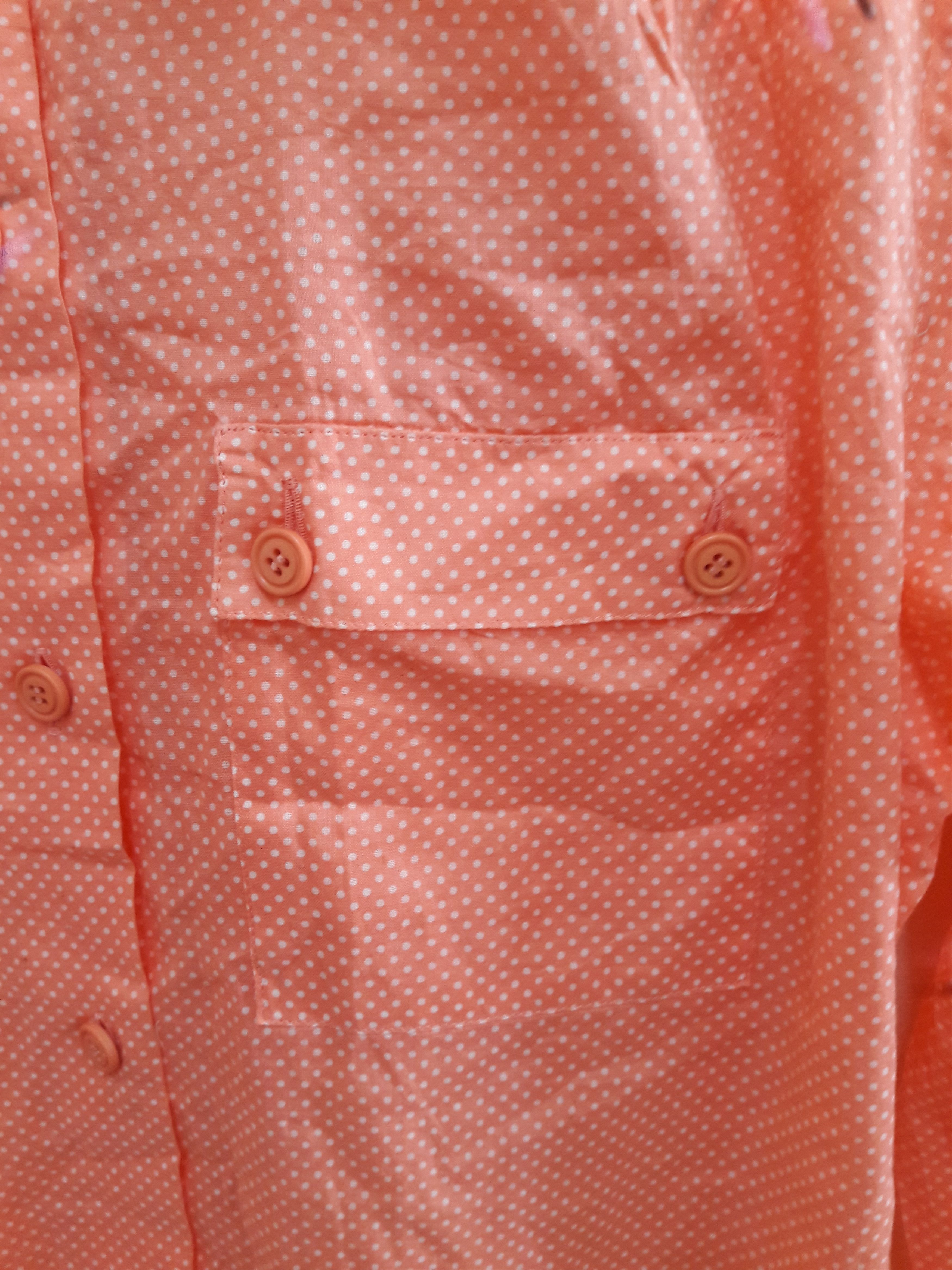 Christian Dior Monsieur Vintage Christian Dior Pret A Porter Polka Dot Sample Shirt Size M / US 6-8 / IT 42-44 - 2 Thumbnail