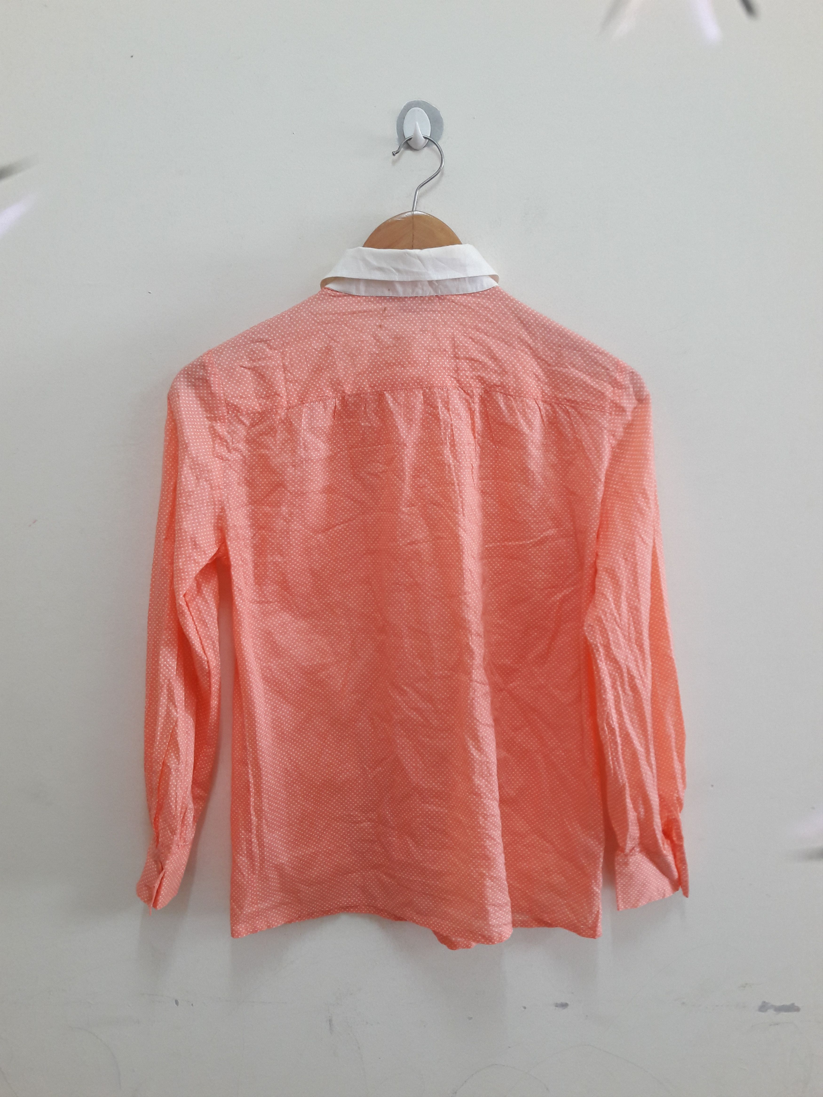 Christian Dior Monsieur Vintage Christian Dior Pret A Porter Polka Dot Sample Shirt Size M / US 6-8 / IT 42-44 - 6 Thumbnail
