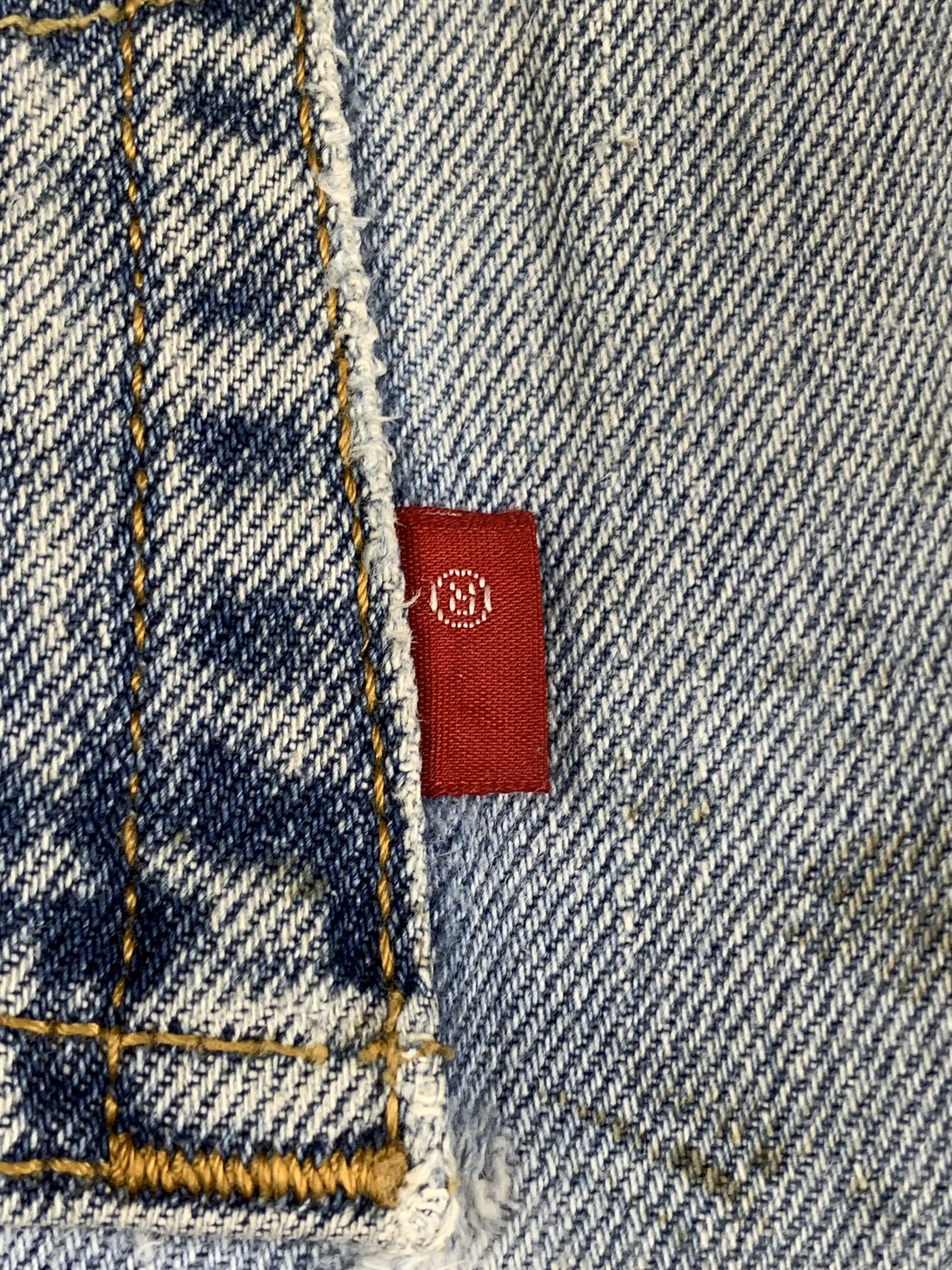 Levi's Vintage Levis 505 Faded Blue Jeans DP2131 Size US 33 - 4 Thumbnail