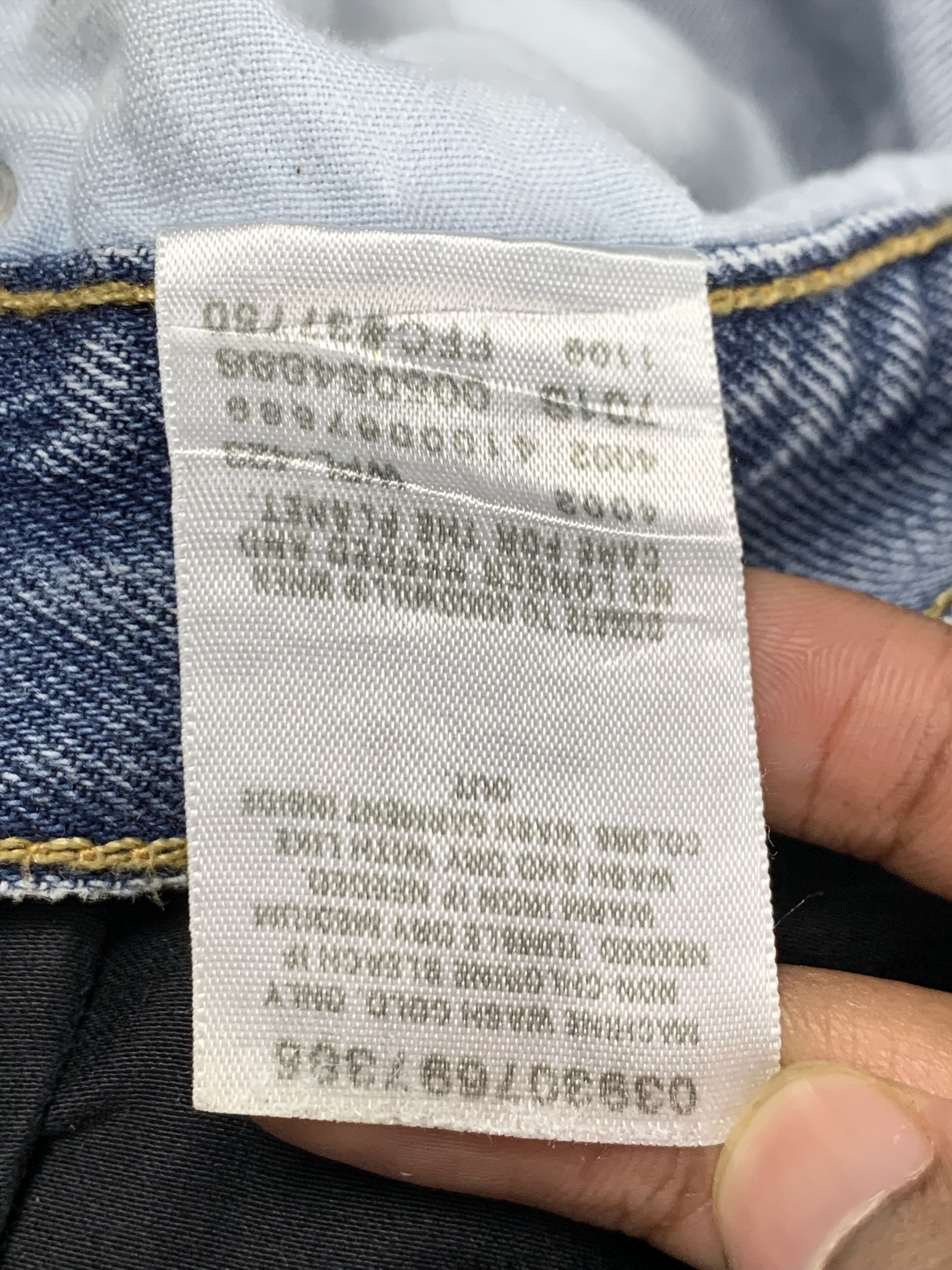 Levi's Vintage Levis 505 Faded Blue Jeans DP2131 Size US 33 - 6 Thumbnail