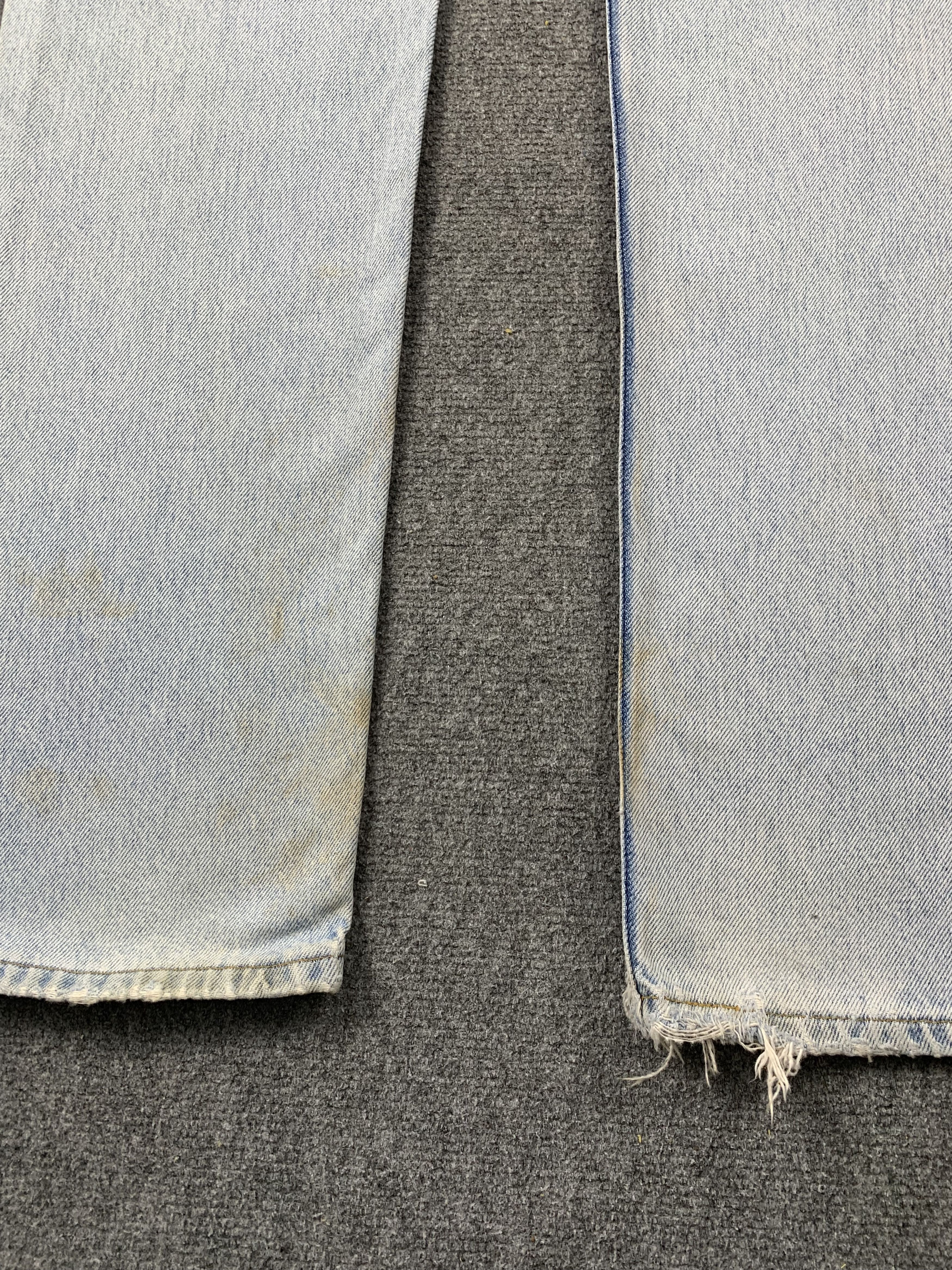 Levi's Vintage 90s Levis 505 Light Wash Jeans DP2133 Size US 29 - 15 Thumbnail