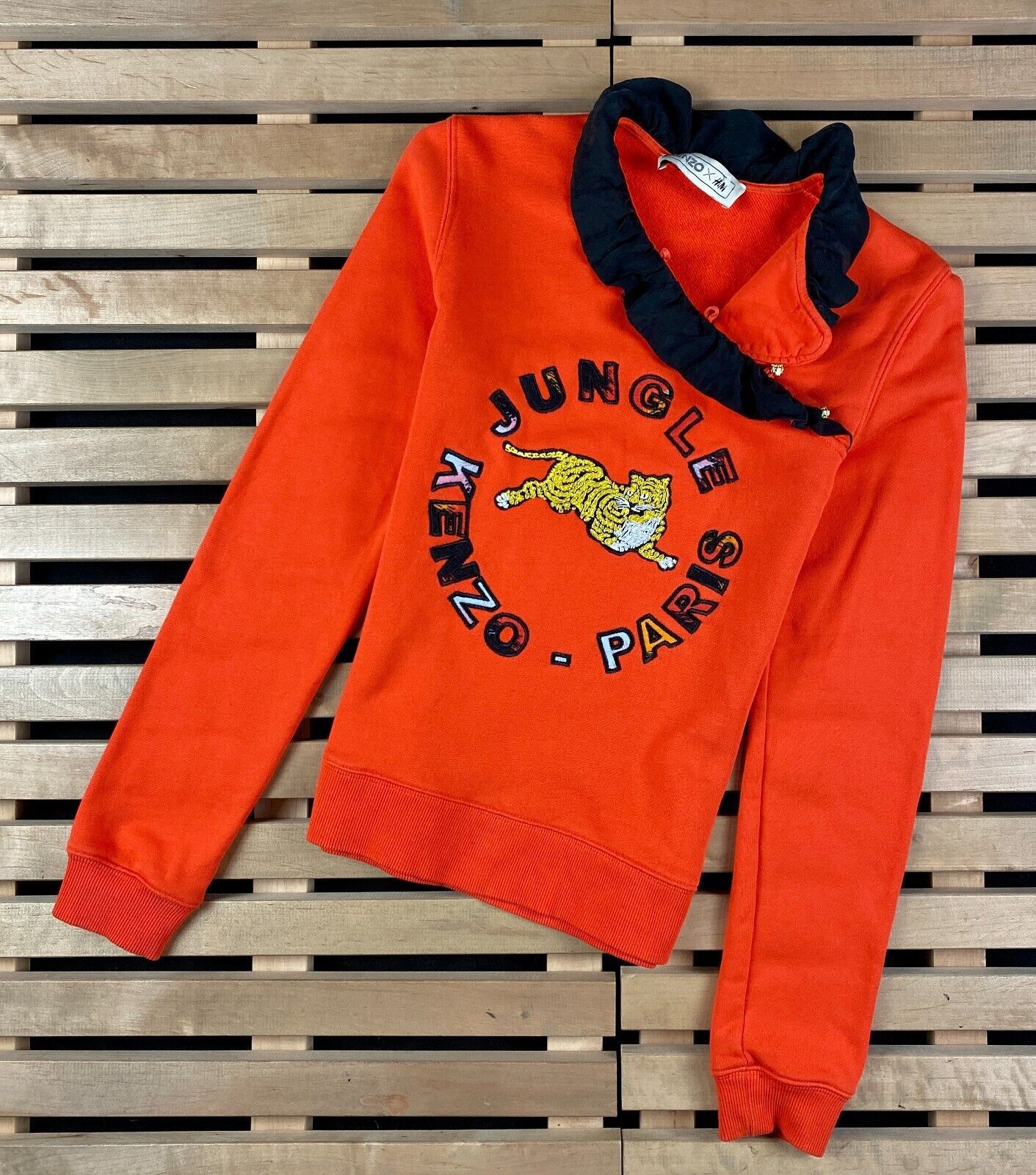 H&M × Kenzo Womens Sweatshirt Kenzo x H&M Size XS Big Print Size XS / US 0-2 / IT 36-38 - 1 Thumbnail