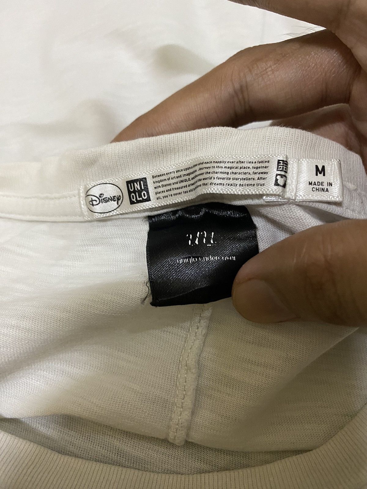 Jun Takahashi × Undercover × Uniqlo UNDERCOVER x GRUMPY SNOW WHITE TEE Size US M / EU 48-50 / 2 - 4 Thumbnail