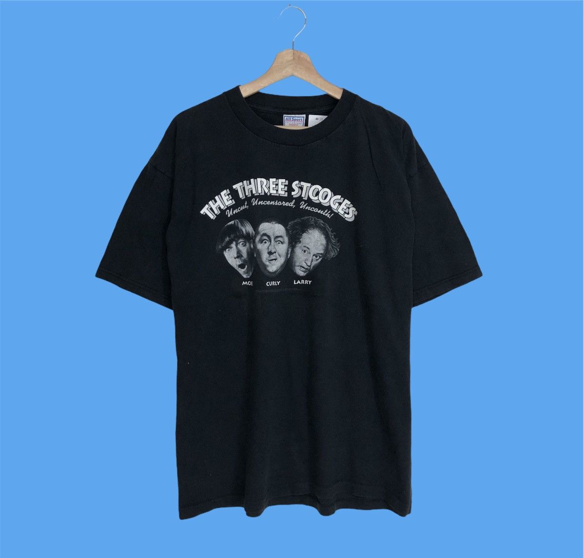 Vintage 90s The Three Stooges T shirt XL Size