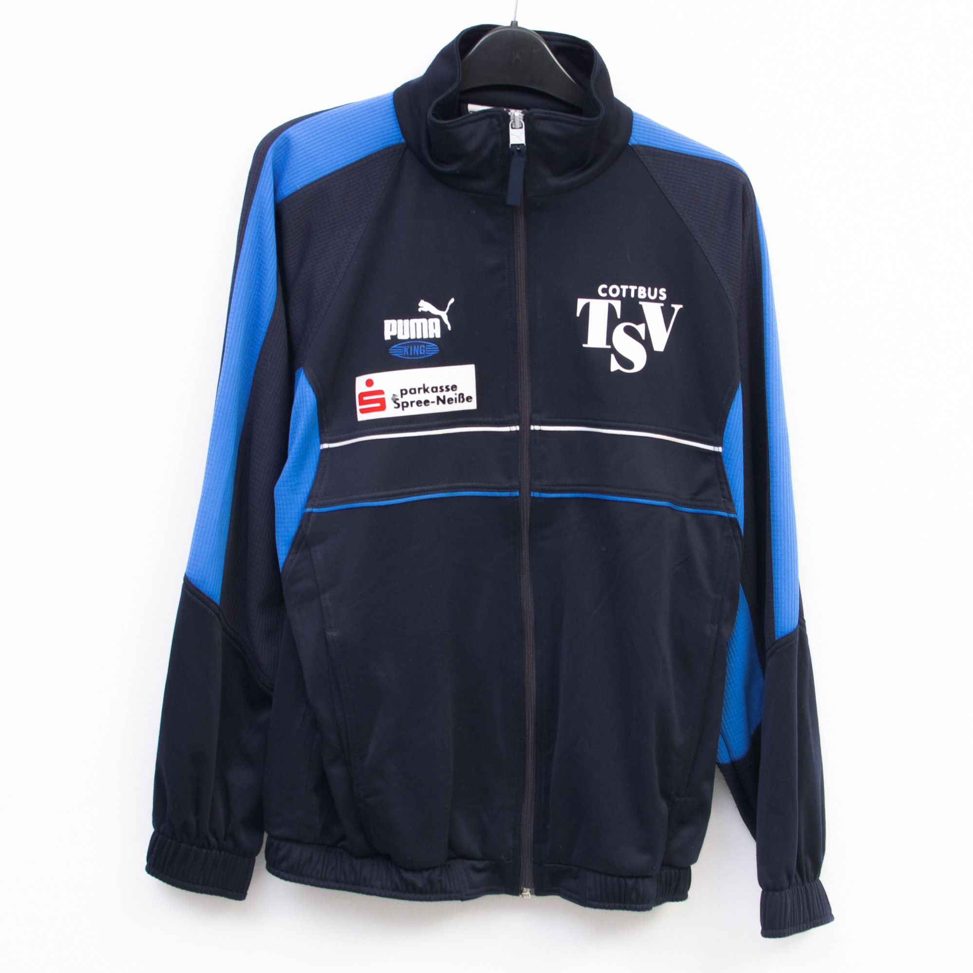 Puma × Vintage King Mens XS Tracksuit Jumper Jacket Cottbus TSV Sweatshirt Size US XS / EU 42 / 0 - 1 Thumbnail
