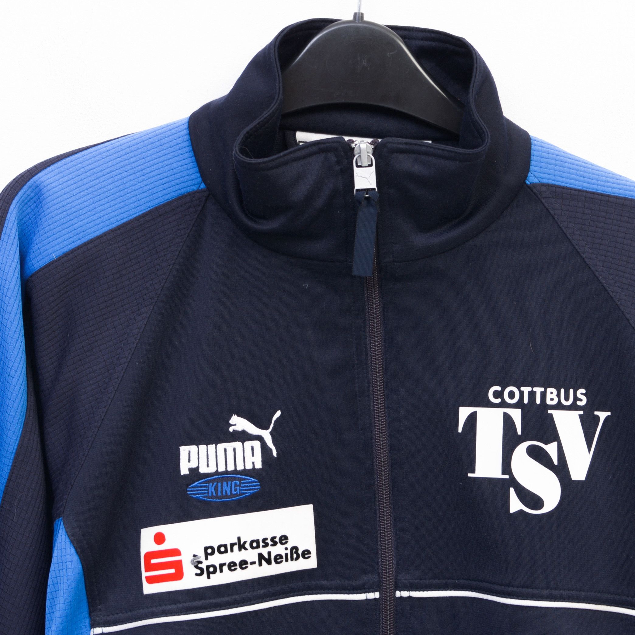 Puma × Vintage King Mens XS Tracksuit Jumper Jacket Cottbus TSV Sweatshirt Size US XS / EU 42 / 0 - 2 Thumbnail