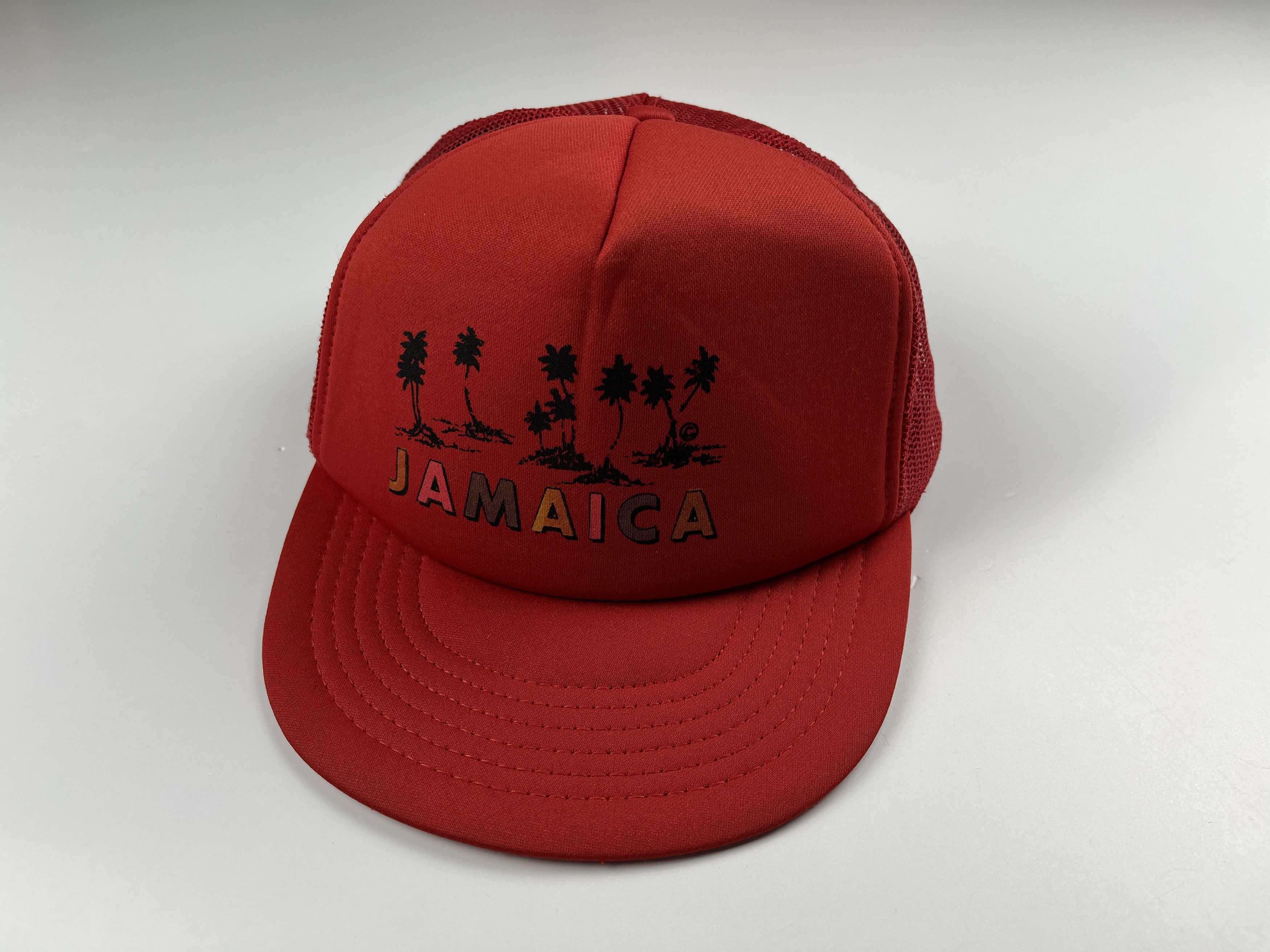 Vintage 80's Jamaica Sun Island Vintage Trucker Made in Jamaica Size ONE SIZE - 1 Thumbnail