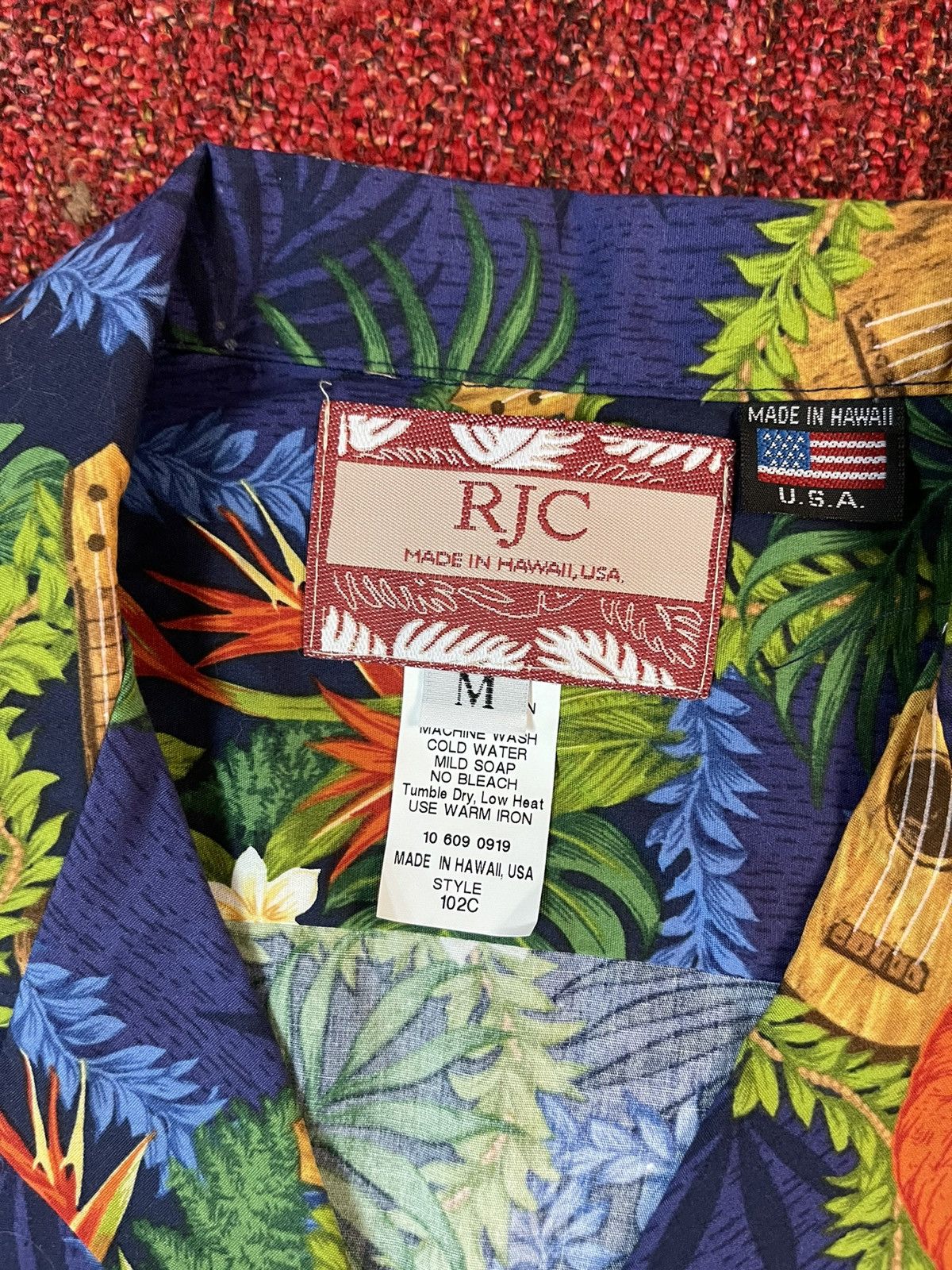 Other Hawaiian shirt vintage made in Hawaii Size US M / EU 48-50 / 2 - 2 Thumbnail