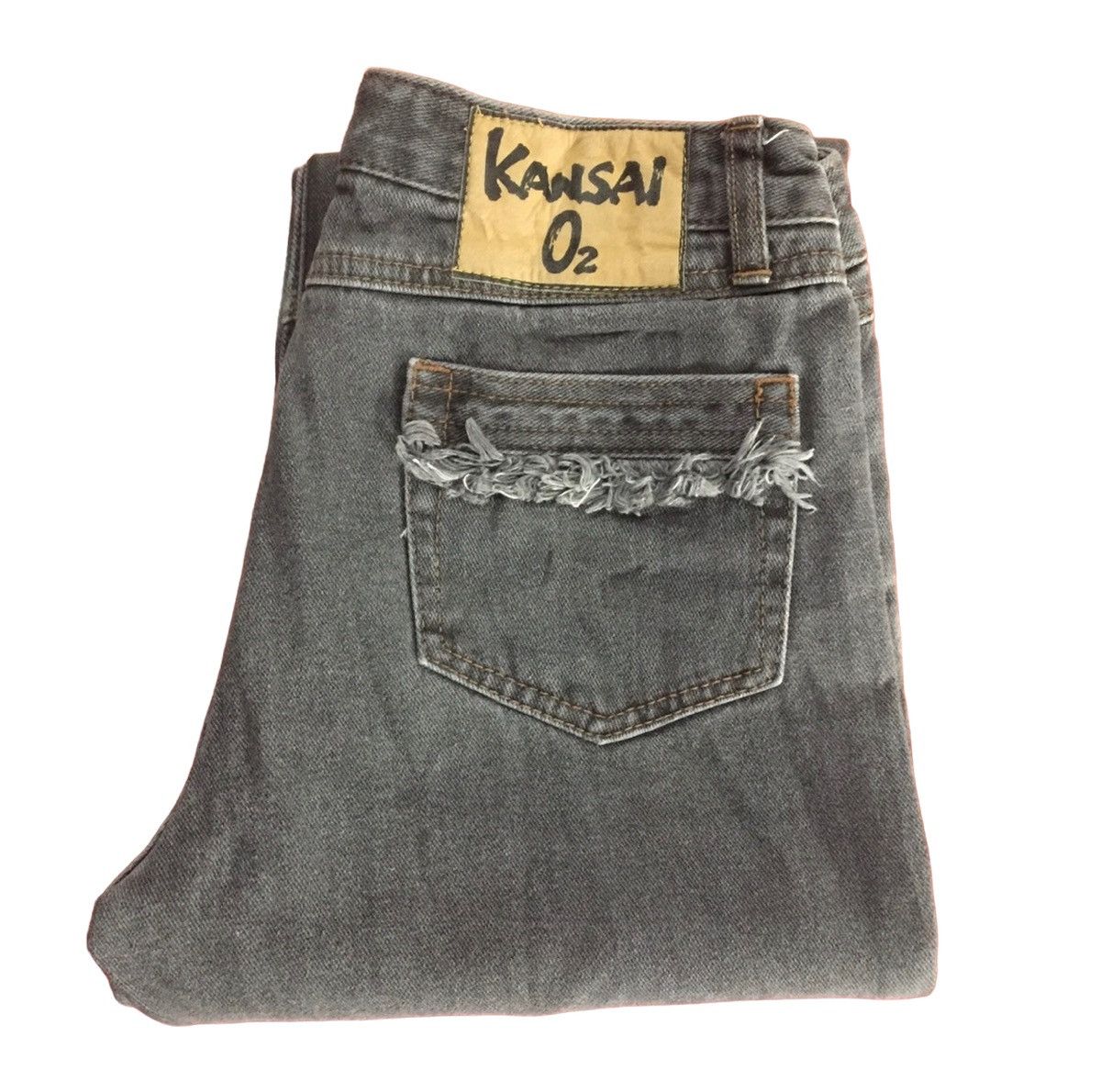 Kansai Yamamoto 🇯🇵 Archive Kansai O2 flare Size 28" / US 6 / IT 42 - 6 Thumbnail