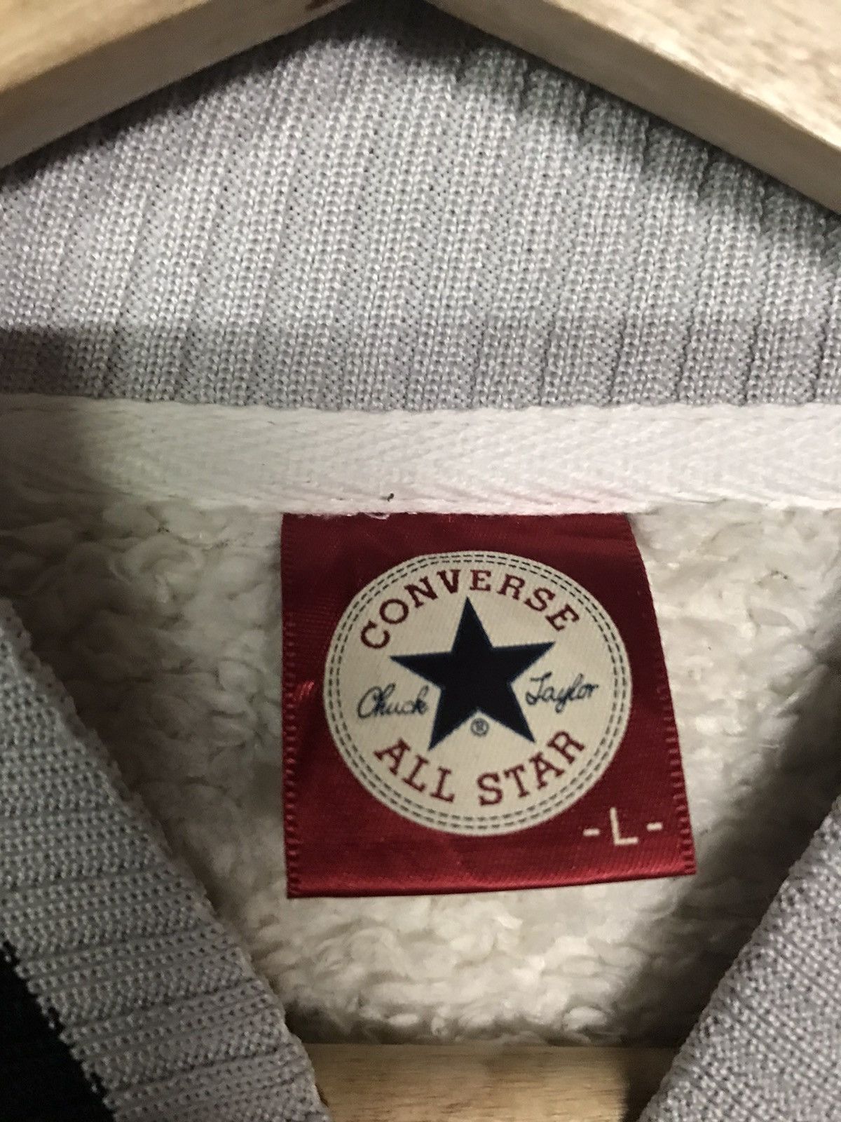 Converse Converse Varsity Jaket Small Logo Fullzip Size US L / EU 52-54 / 3 - 5 Thumbnail