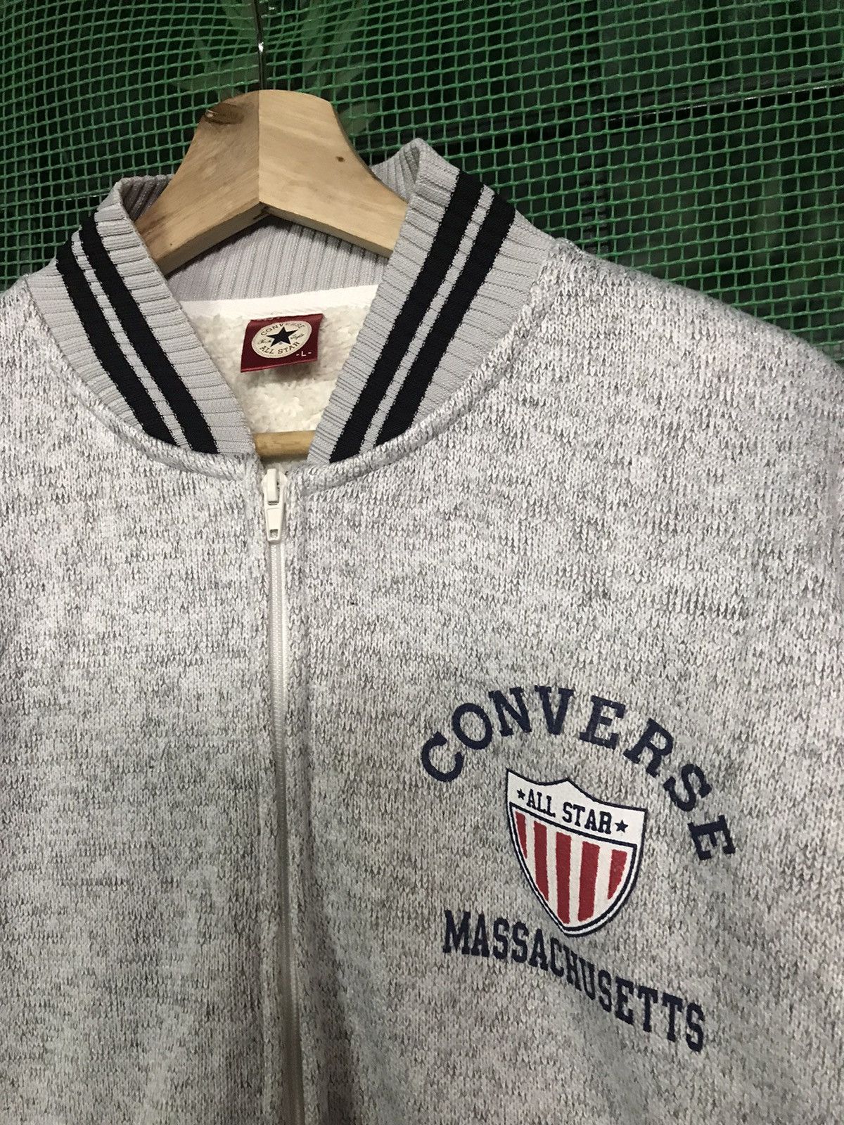 Converse Converse Varsity Jaket Small Logo Fullzip Size US L / EU 52-54 / 3 - 3 Thumbnail