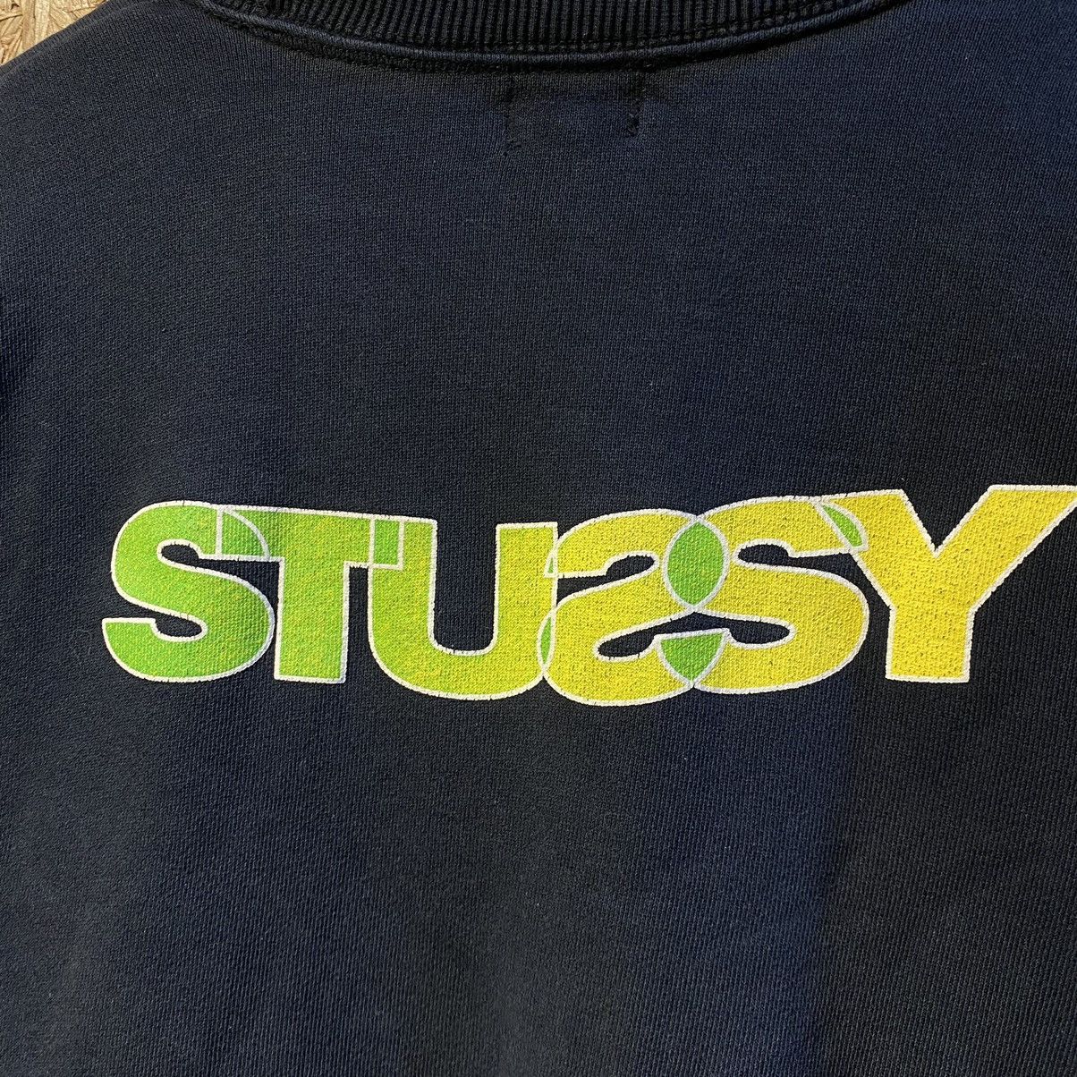 Stussy × Vintage VINTAGE 90’s RARE‼️Stussy Spell Out Made In USA Sweatshirts Size US M / EU 48-50 / 2 - 4 Thumbnail