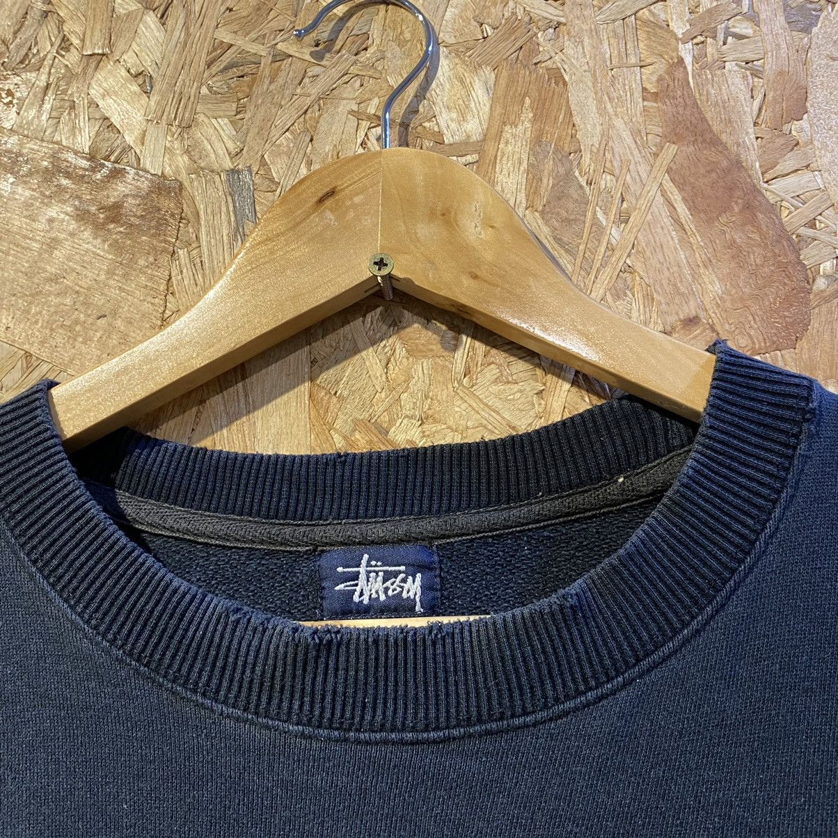Stussy × Vintage VINTAGE 90’s RARE‼️Stussy Spell Out Made In USA Sweatshirts Size US M / EU 48-50 / 2 - 5 Thumbnail