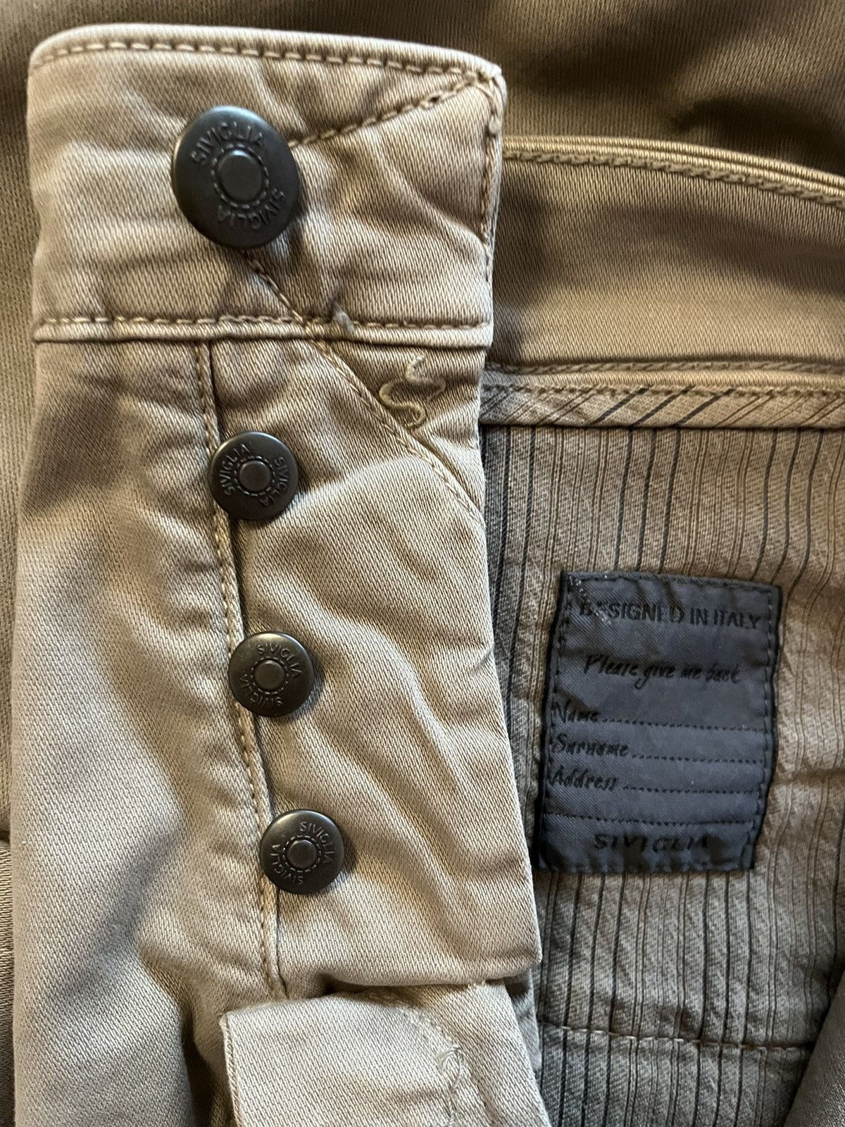 Siviglia Siviglia tan, beige yellow pants Size US 32 / EU 48 - 6 Thumbnail